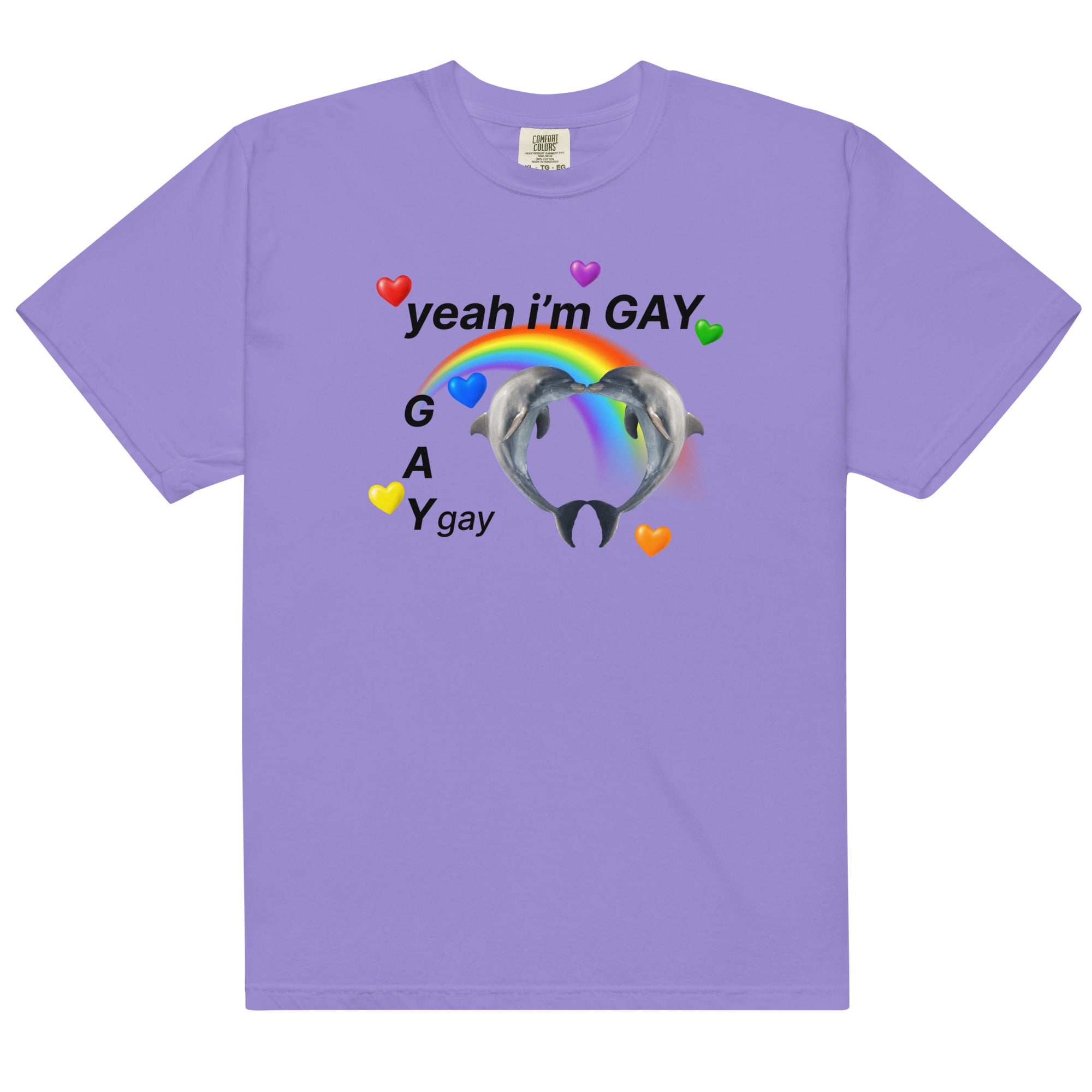 Yeah I'm GAY (Gay) Unisex t-shirt