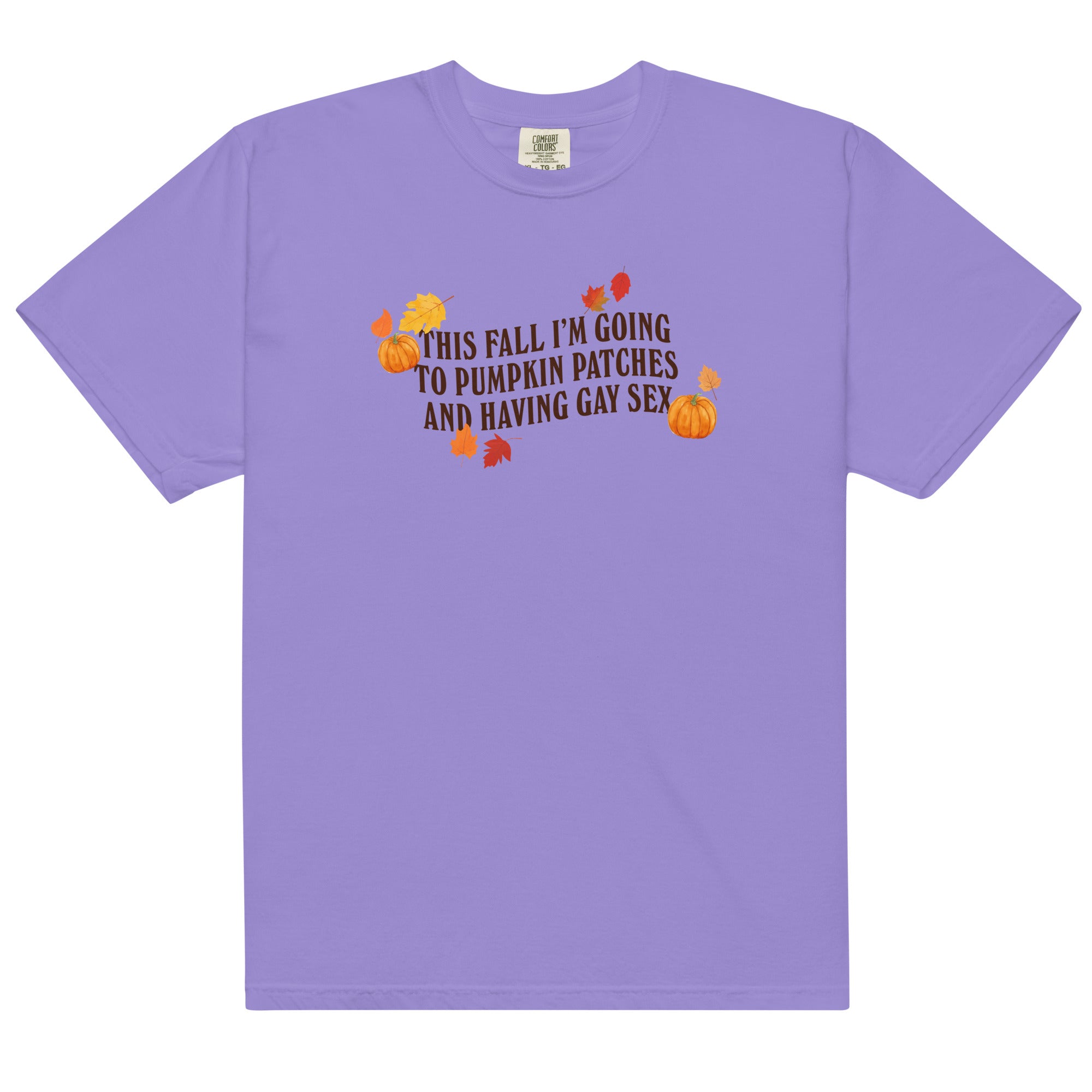 Pumpkin Patches and Gay Sex Unisex t-shirt