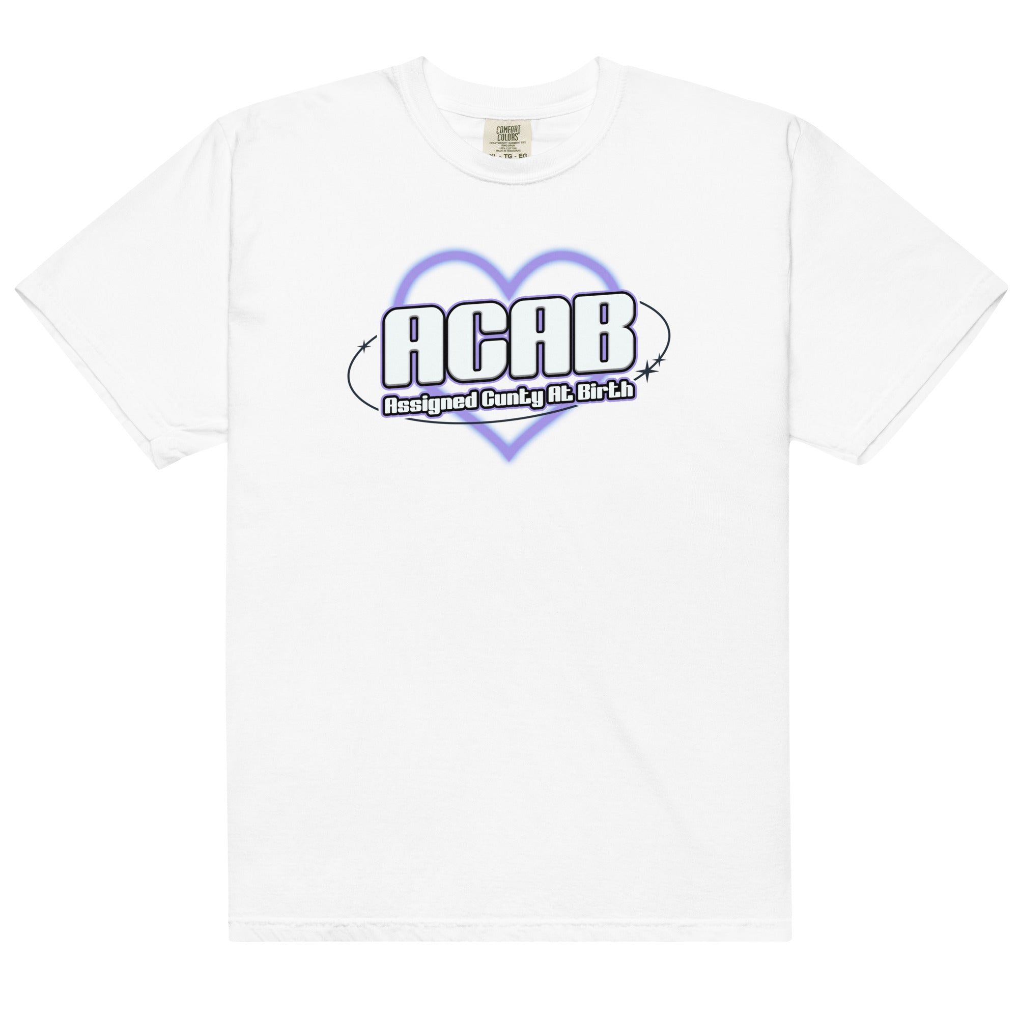 ACAB (Assigned Cunty At Birth) Unisex t-shirt