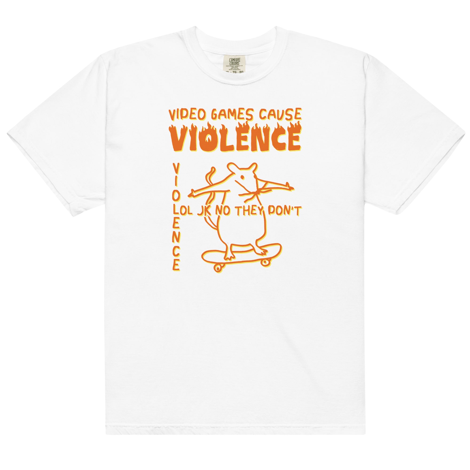 Video Games Cause Violence Unisex t-shirt