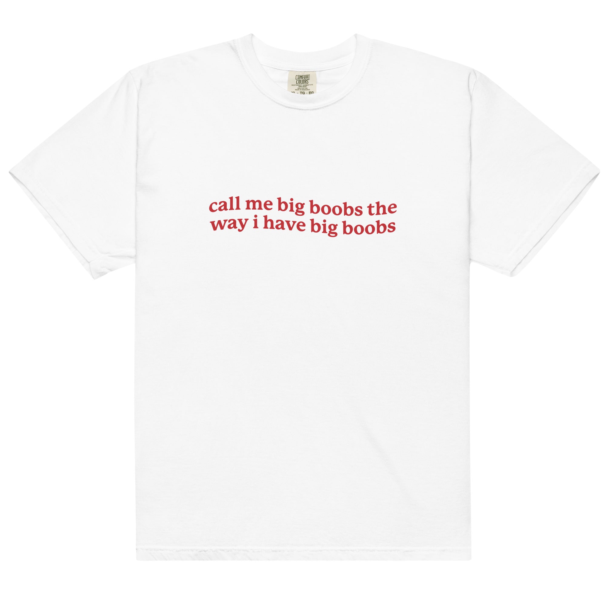 Call Me Big Boobs (V2) Unisex t-shirt