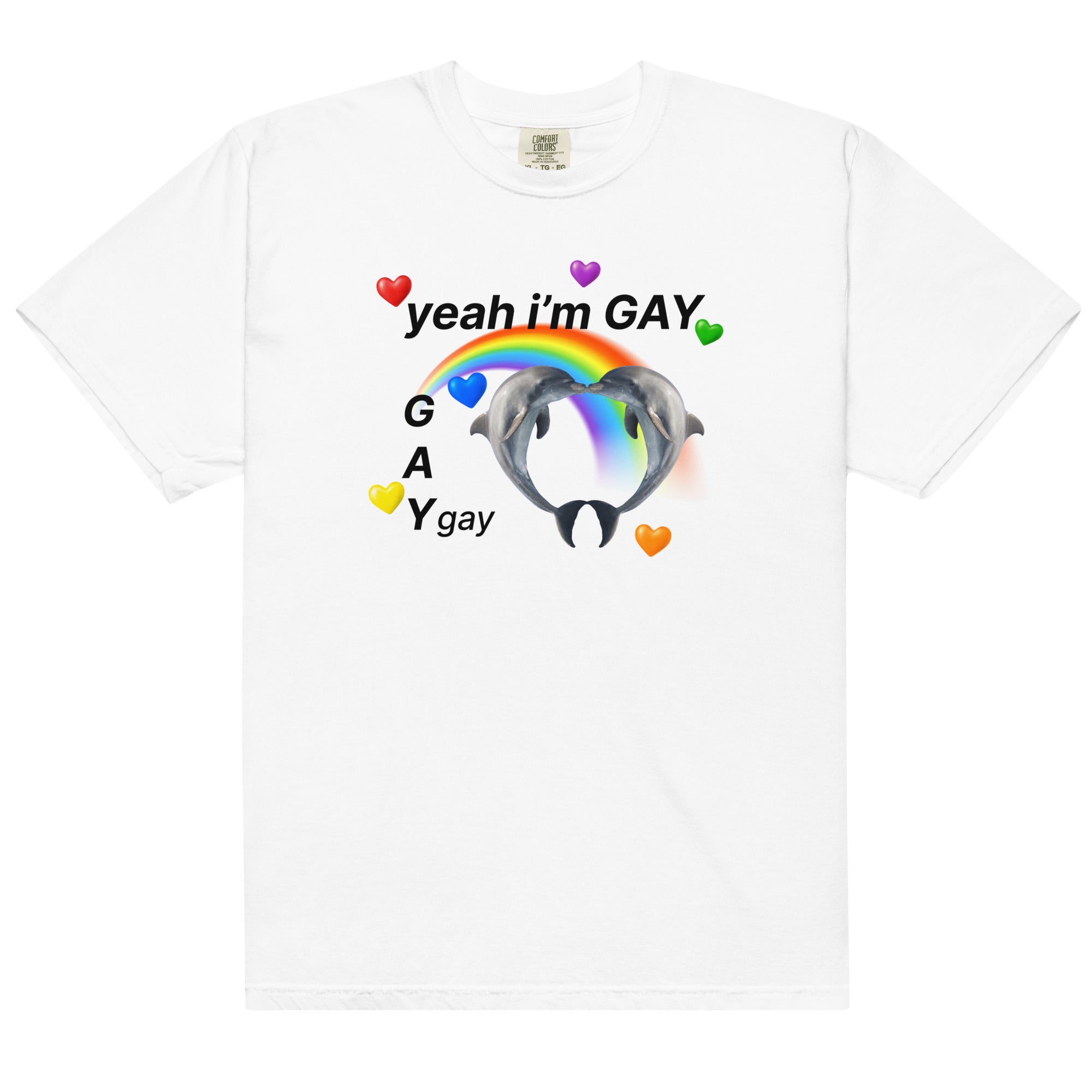 Yeah I'm GAY (Gay) Unisex t-shirt