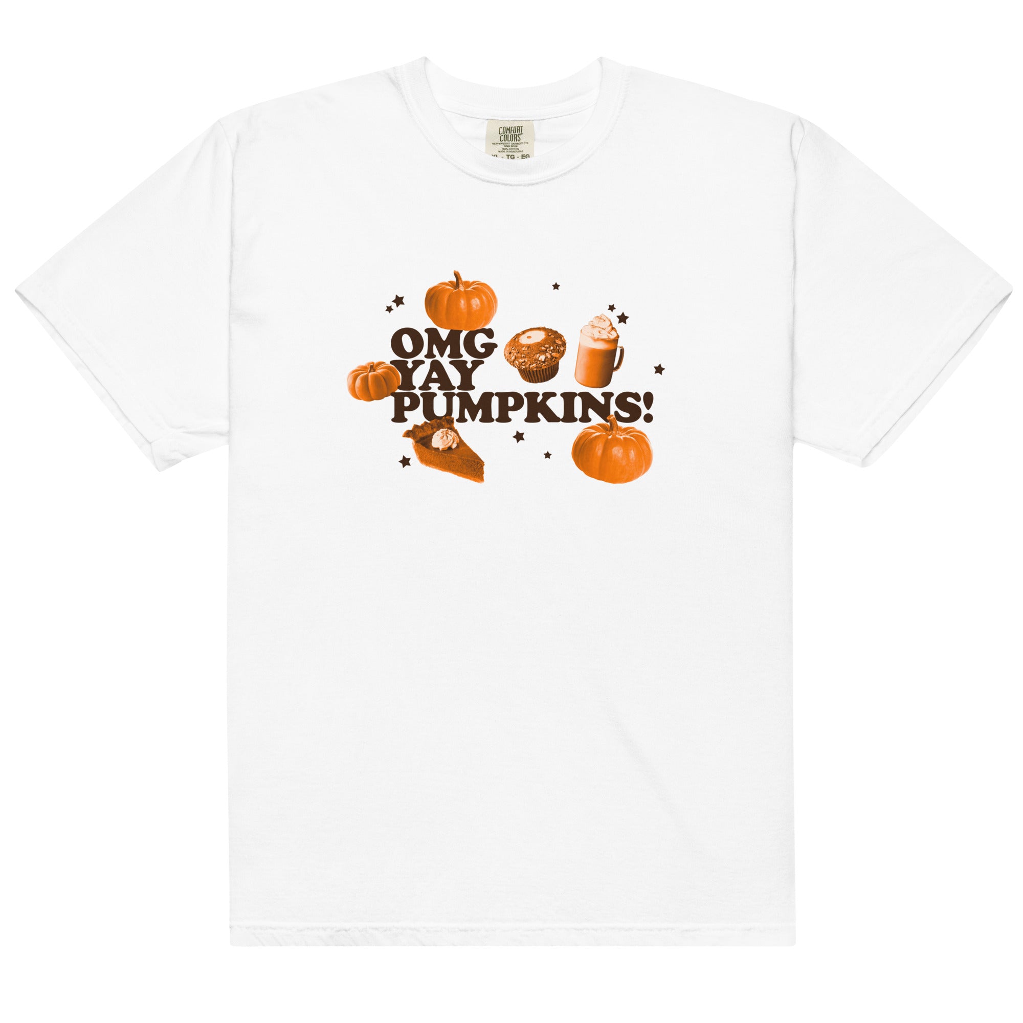 OMG YAY PUMPKINS Unisex t-shirt