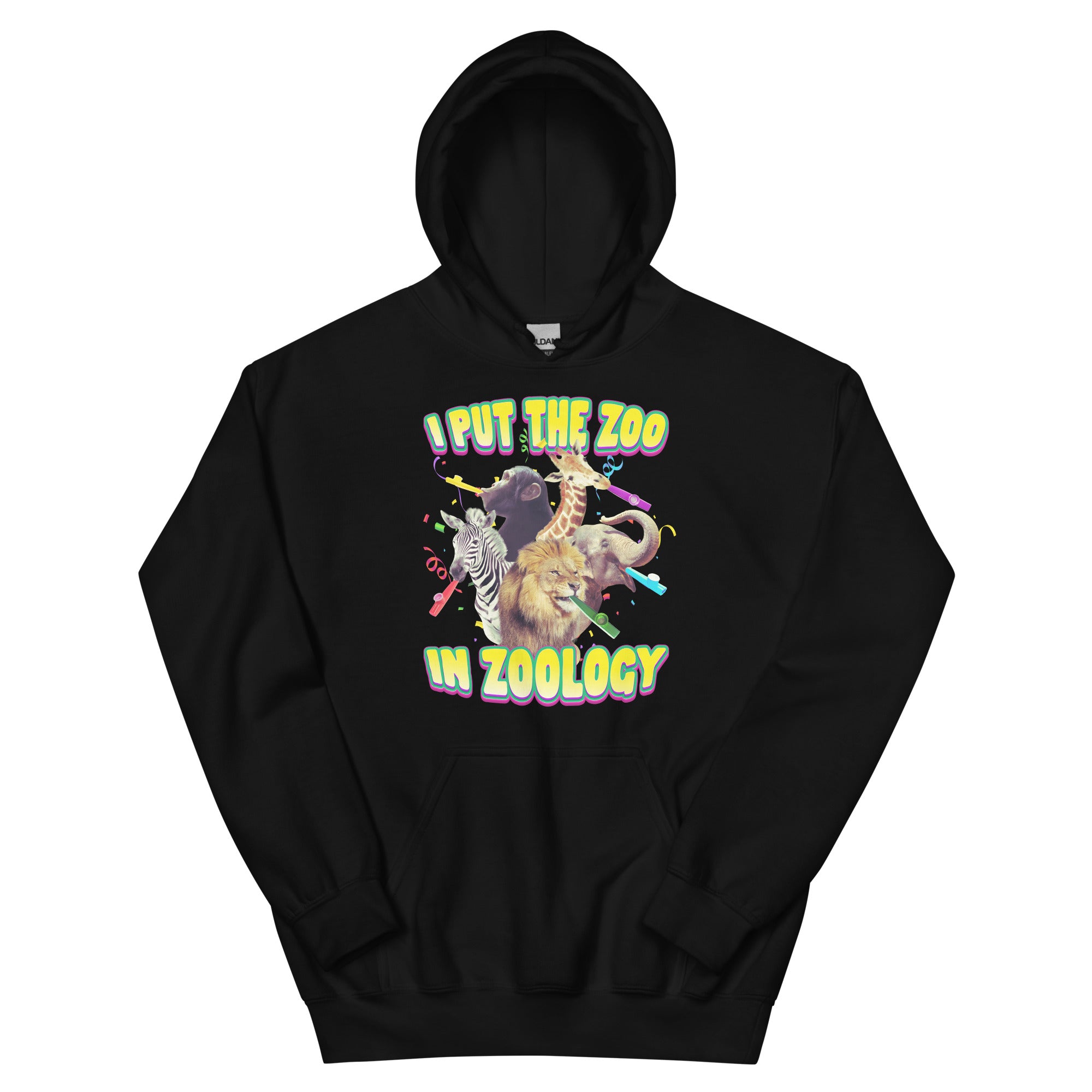 I Put the Zoo in Zoology (Kazoo) Unisex Hoodie