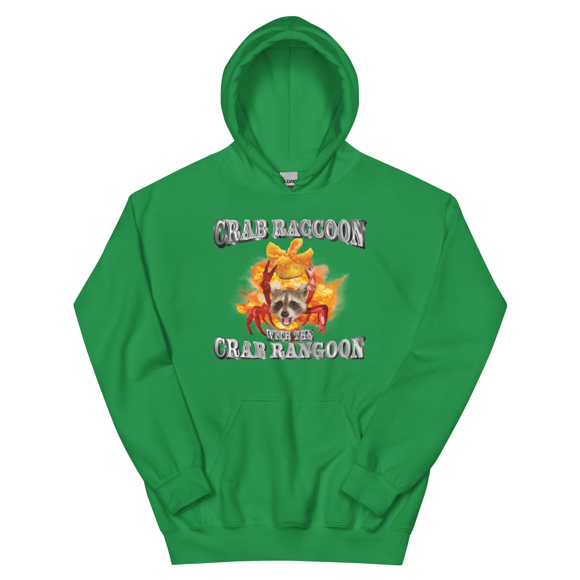 Crab Raccoon With the Crab Rangoon Unisex Hoodie