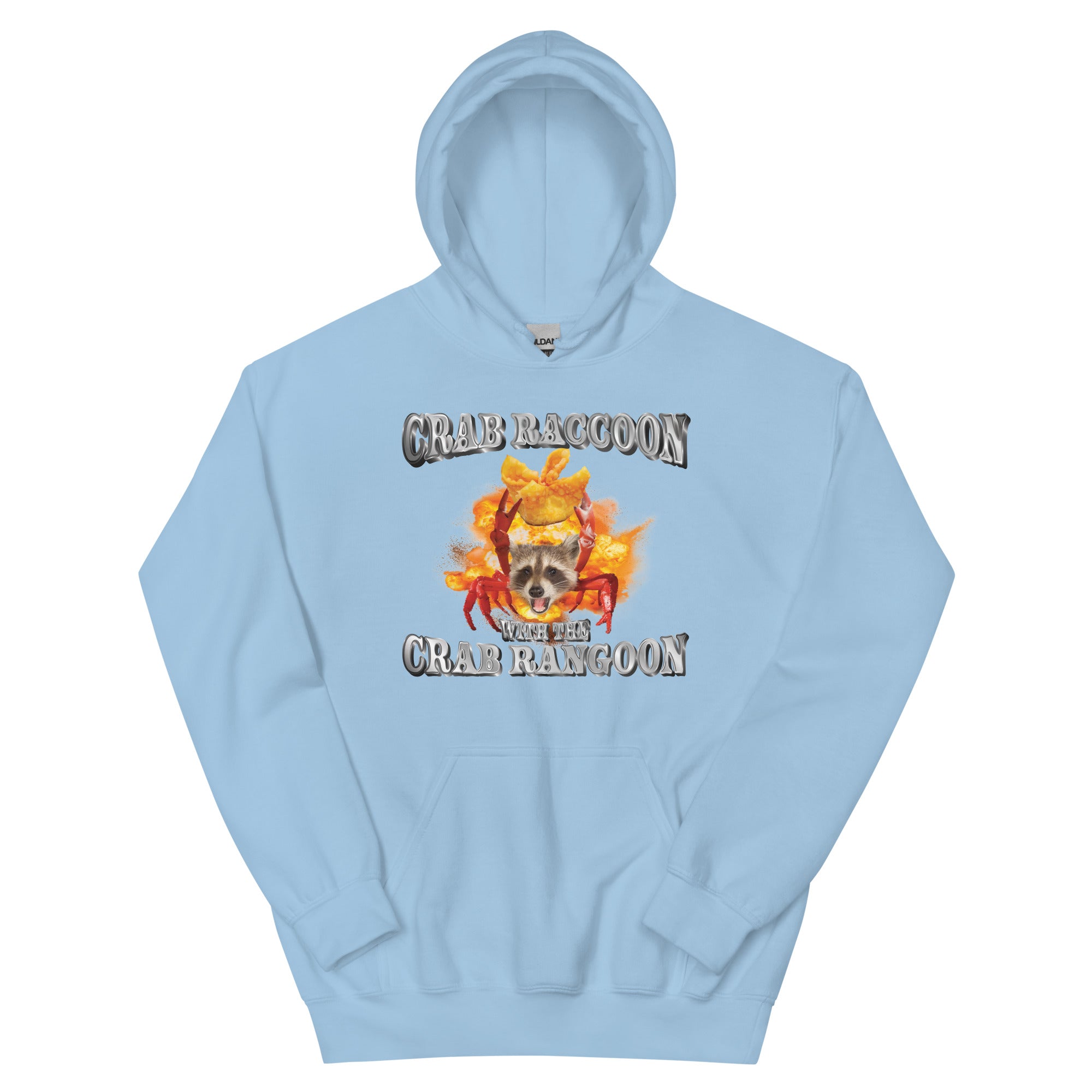 Crab Raccoon With the Crab Rangoon Unisex Hoodie