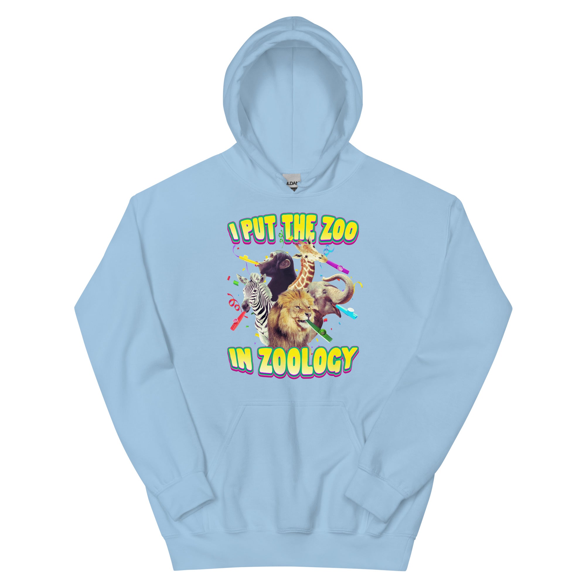 I Put the Zoo in Zoology (Kazoo) Unisex Hoodie