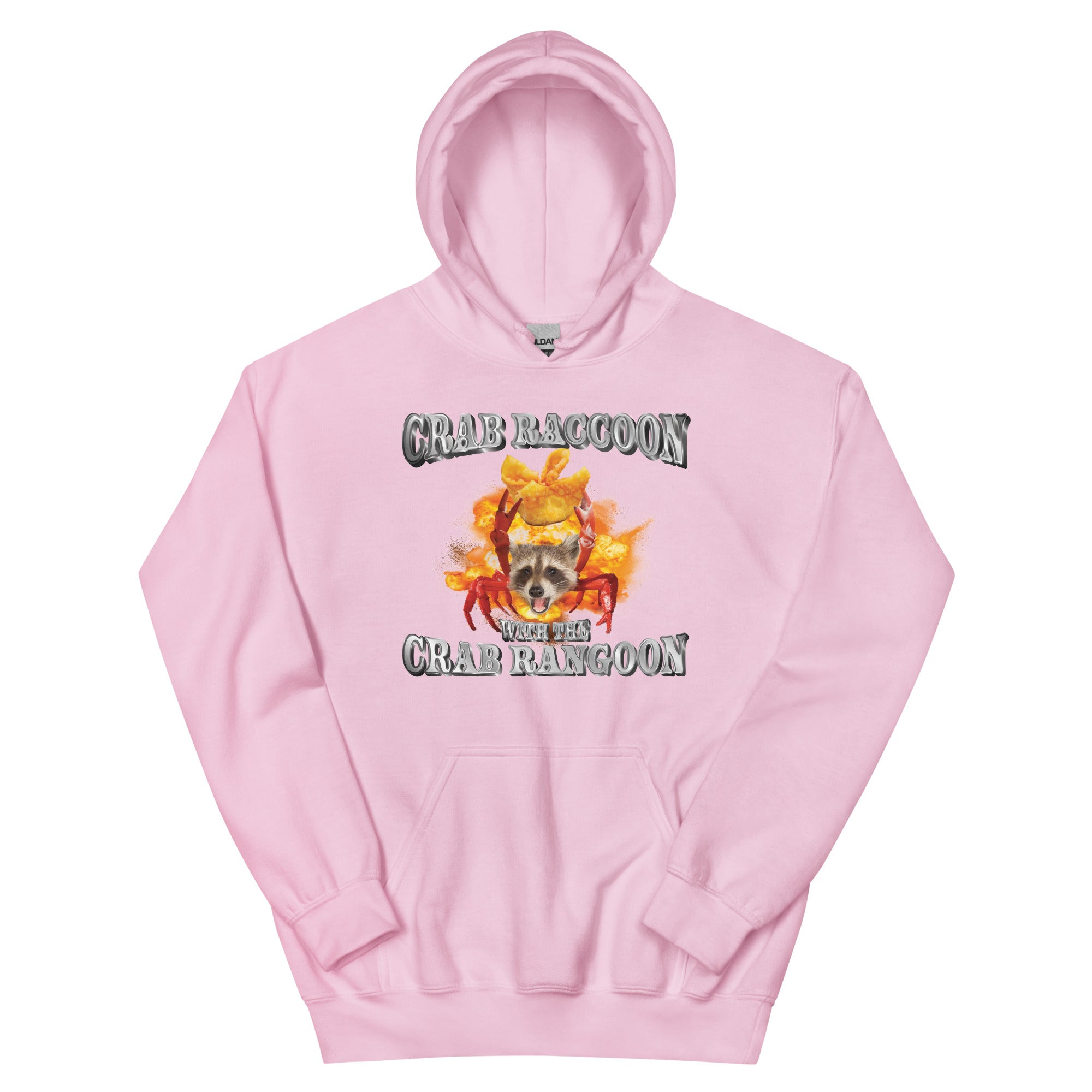 Crab Raccoon With the Crab Rangoon Unisex Hoodie