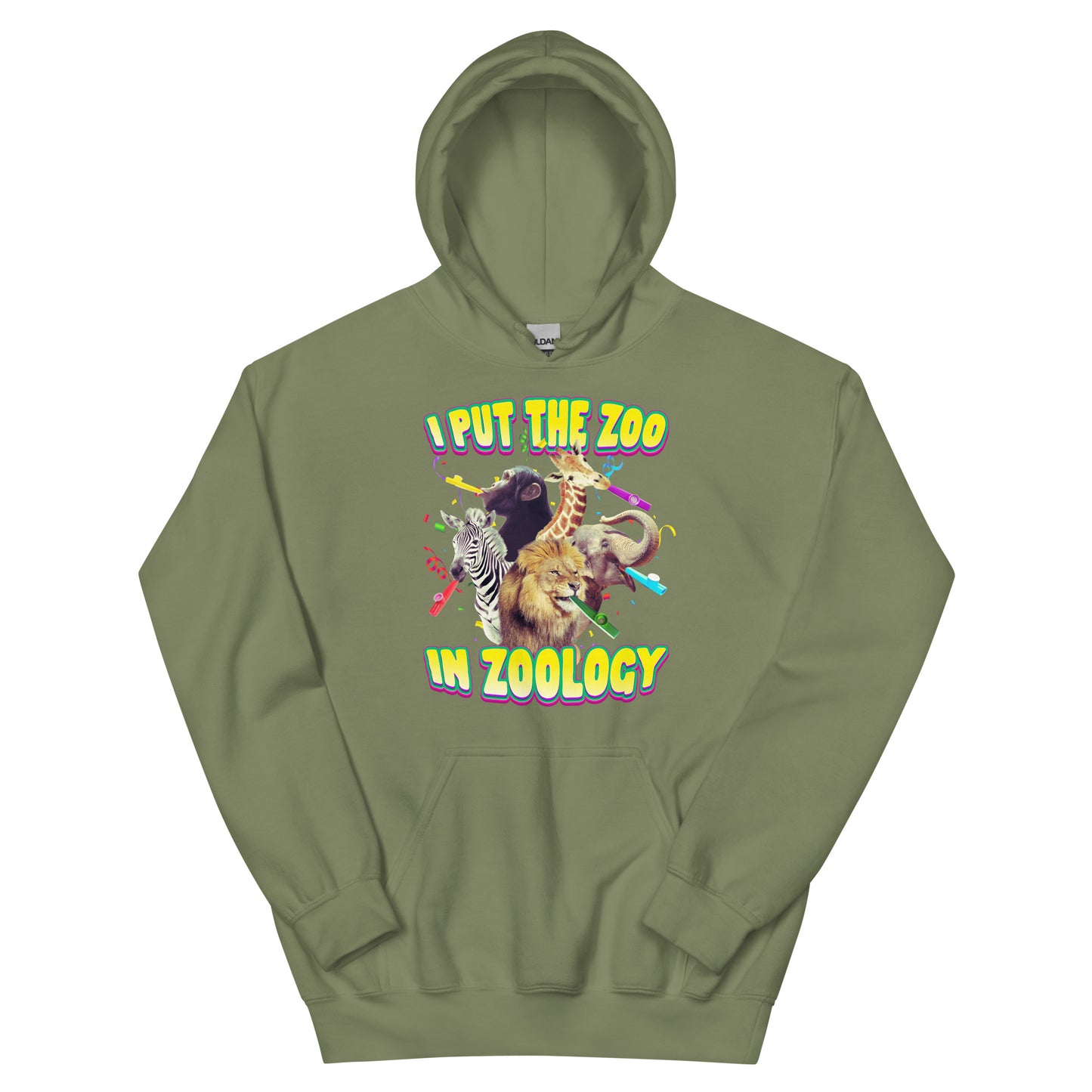 I Put the Zoo in Zoology (Kazoo) Unisex Hoodie