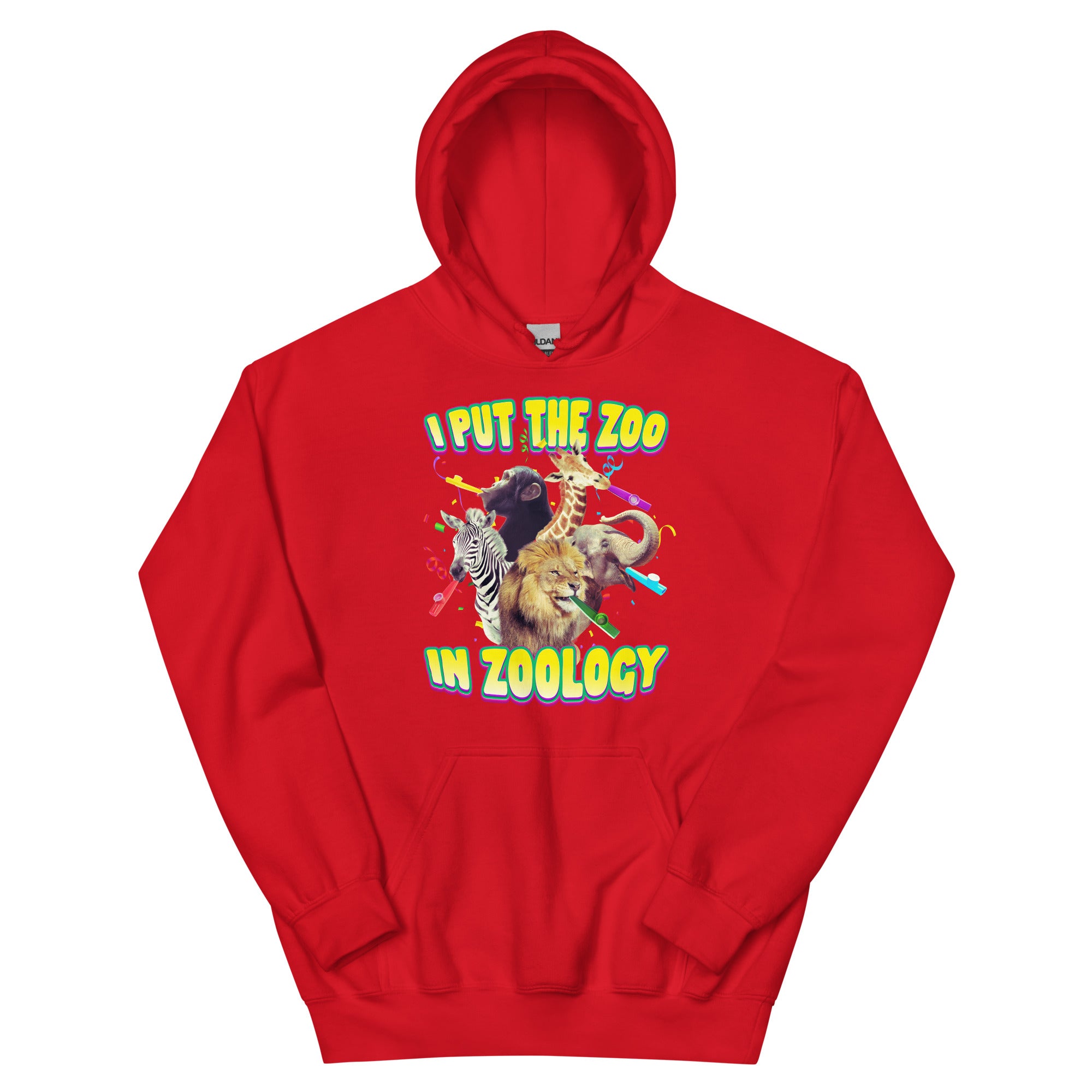 I Put the Zoo in Zoology (Kazoo) Unisex Hoodie