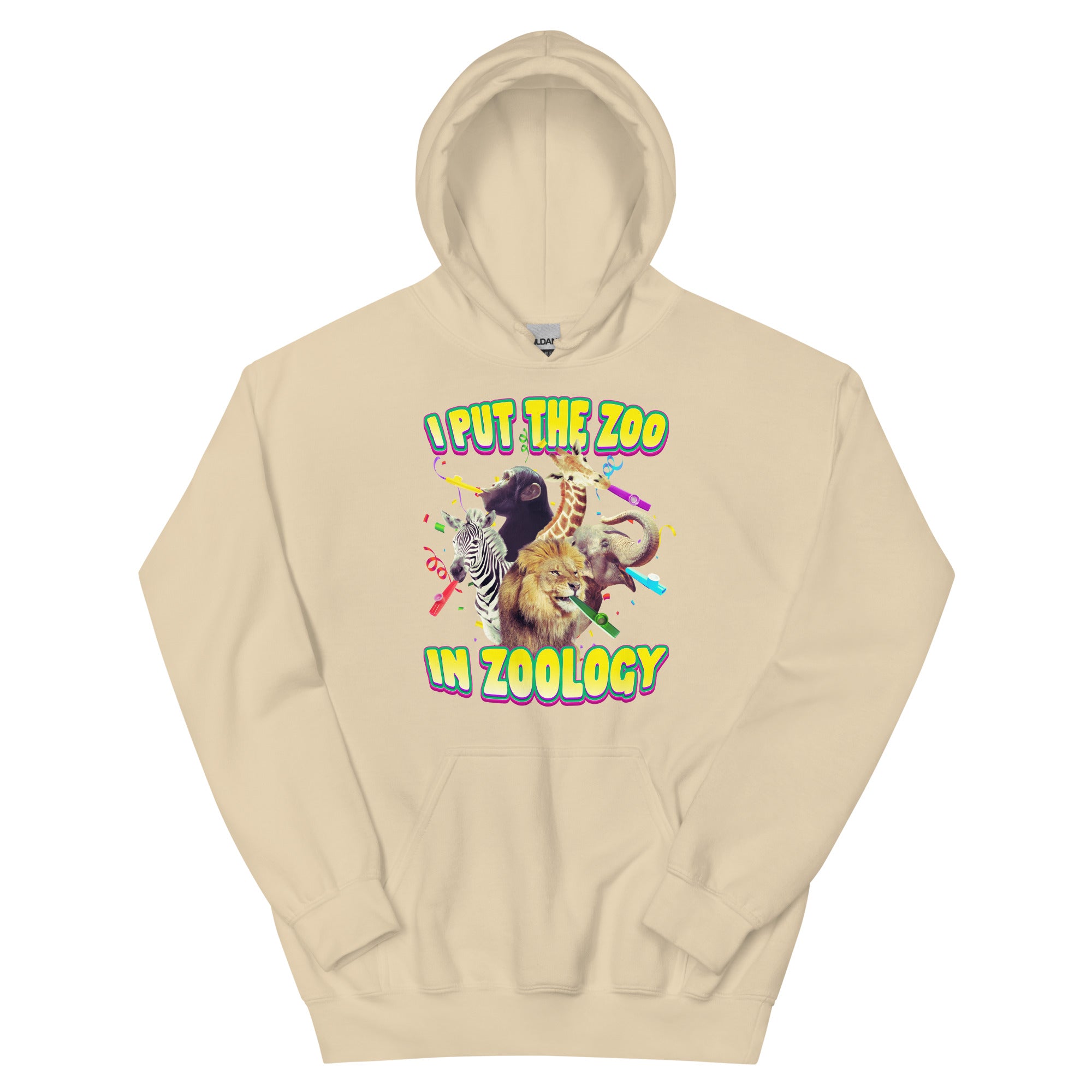 I Put the Zoo in Zoology (Kazoo) Unisex Hoodie