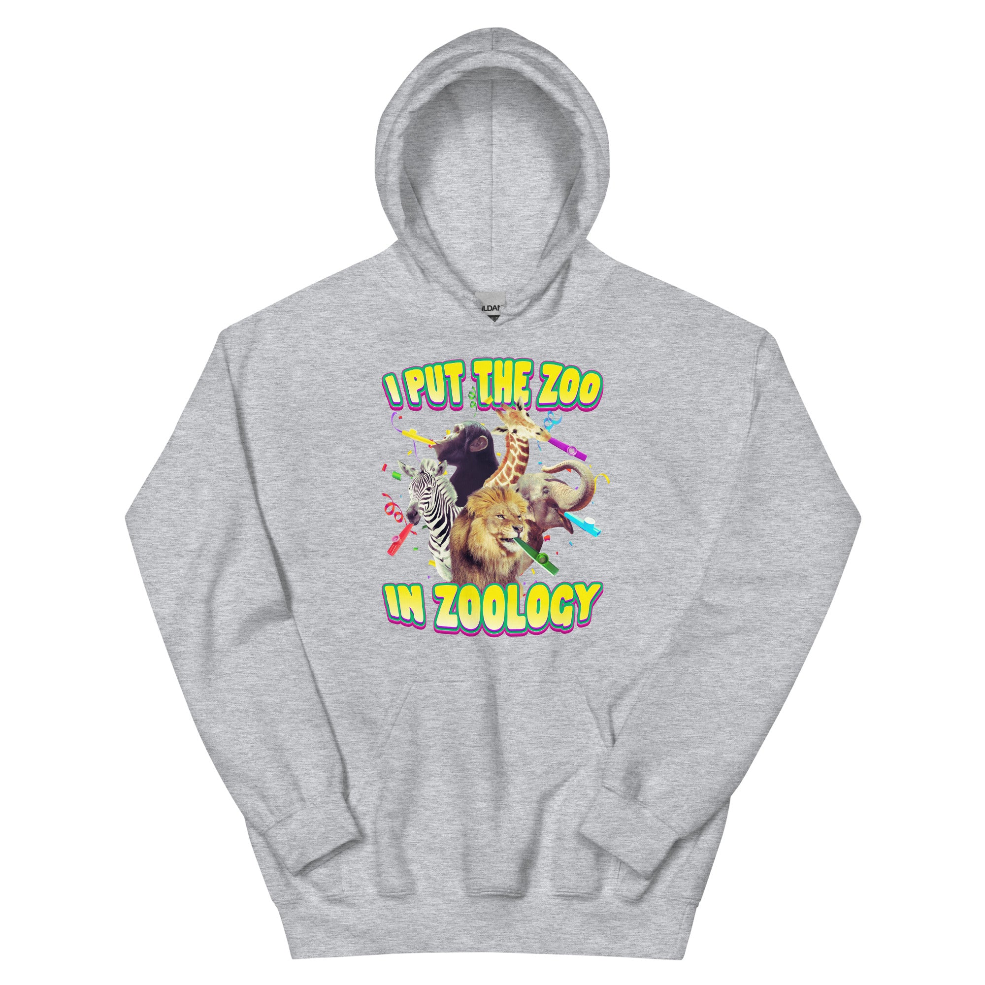 I Put the Zoo in Zoology (Kazoo) Unisex Hoodie