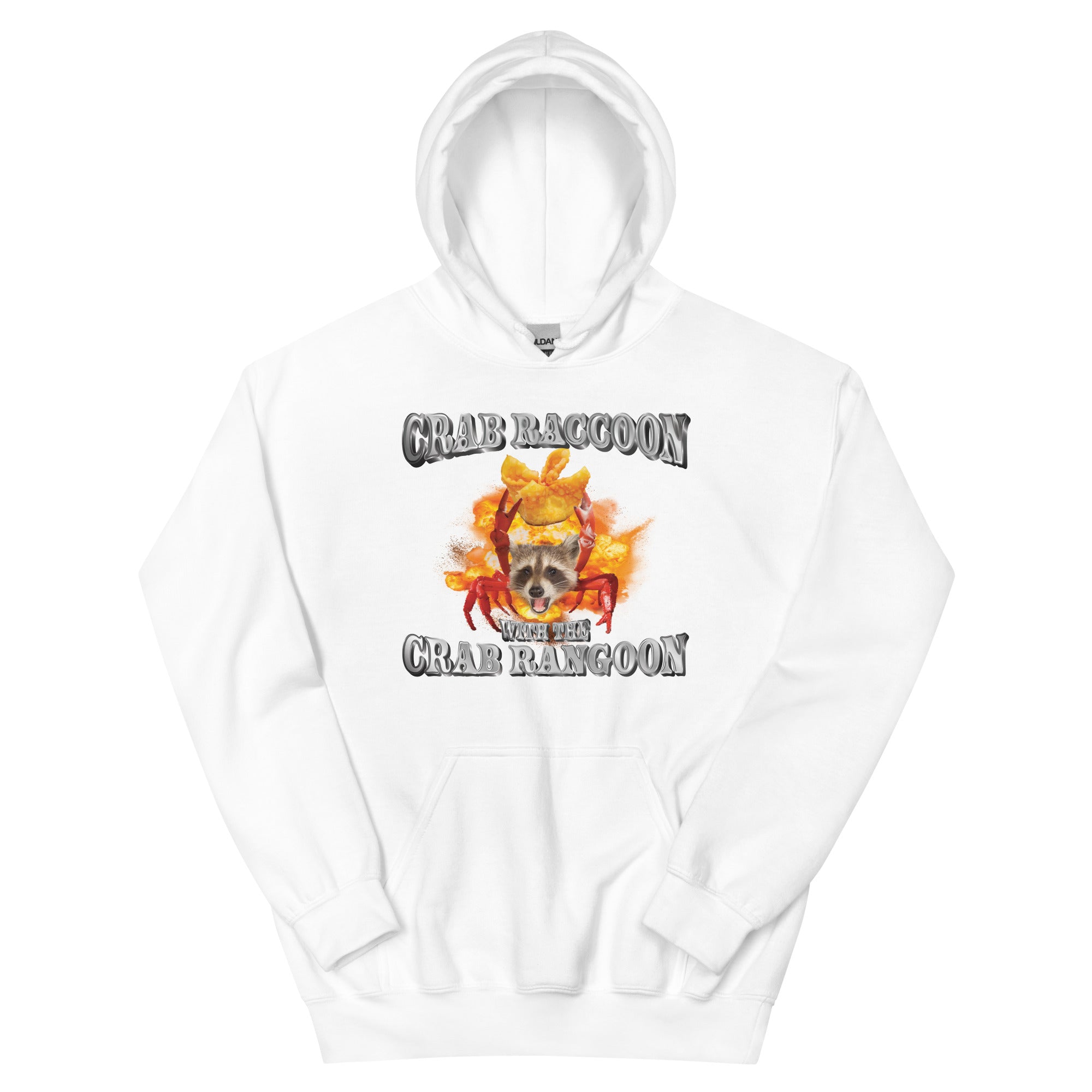 Crab Raccoon With the Crab Rangoon Unisex Hoodie