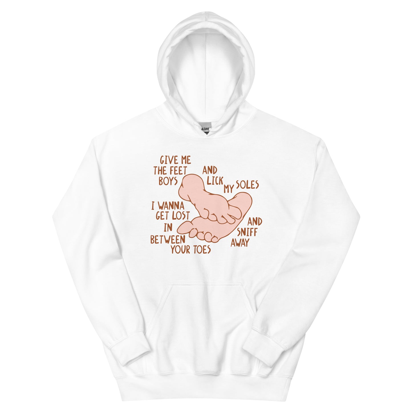 Give Me The Feet Boys Unisex Hoodie