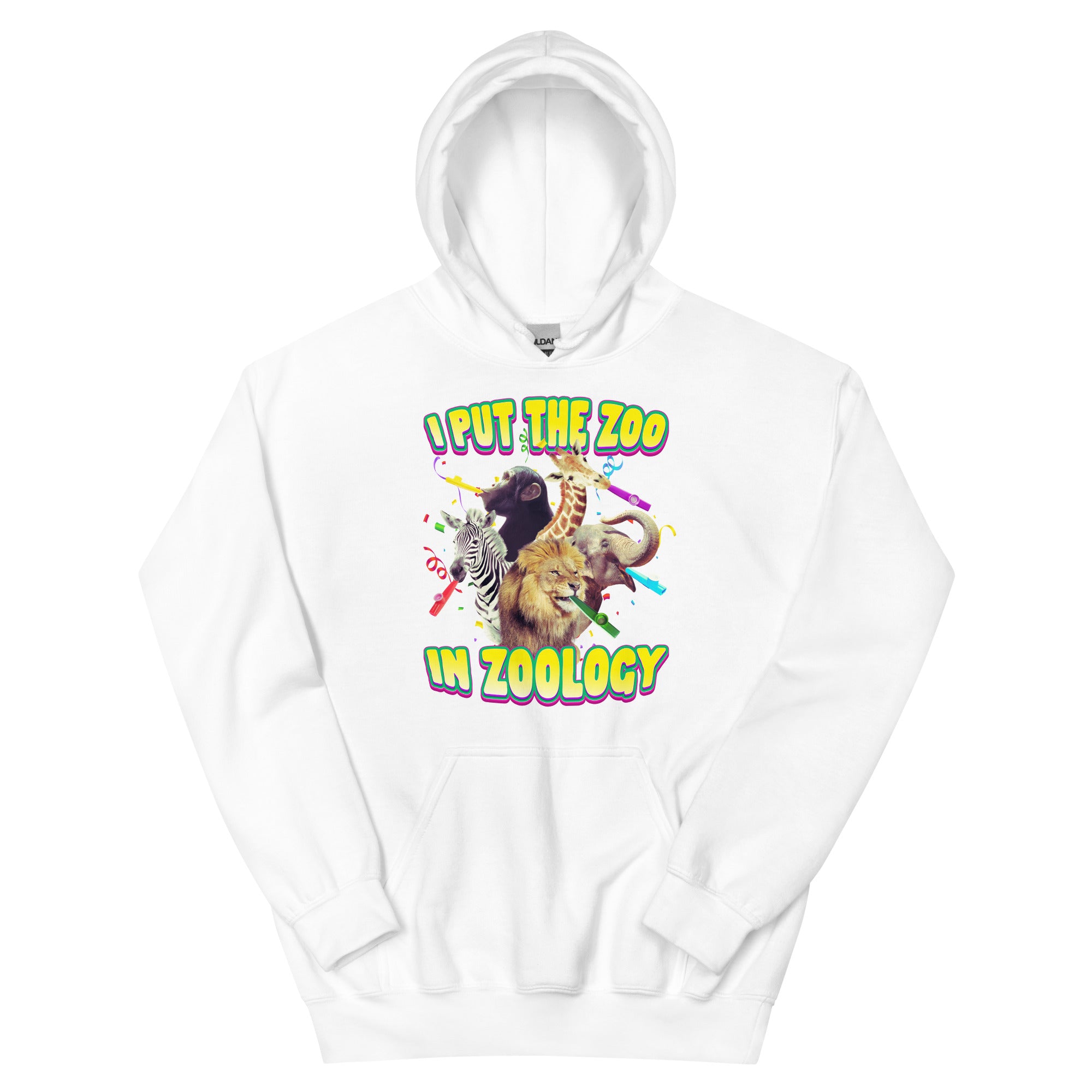 I Put the Zoo in Zoology (Kazoo) Unisex Hoodie