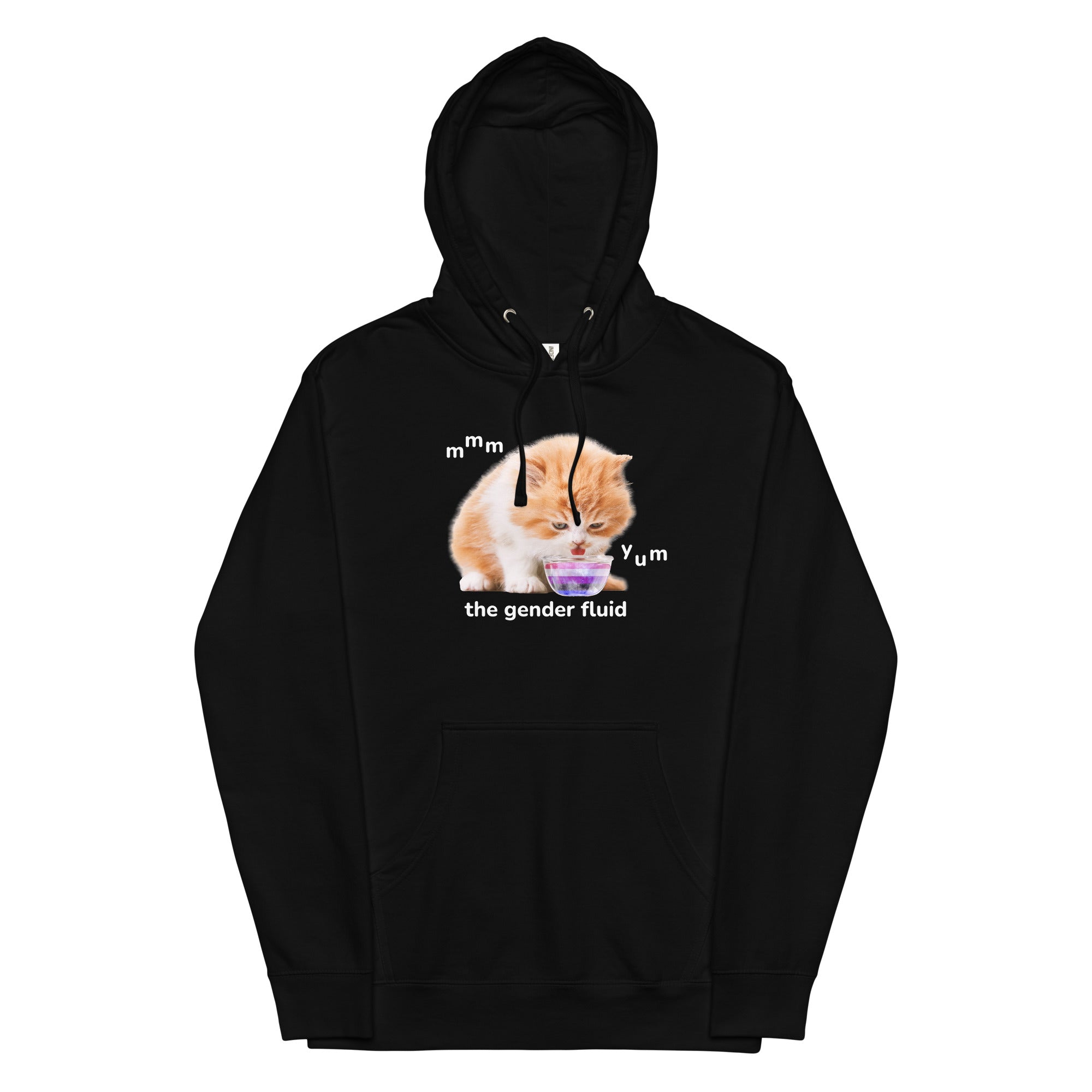 mmm yum the gender fluid Unisex hoodie