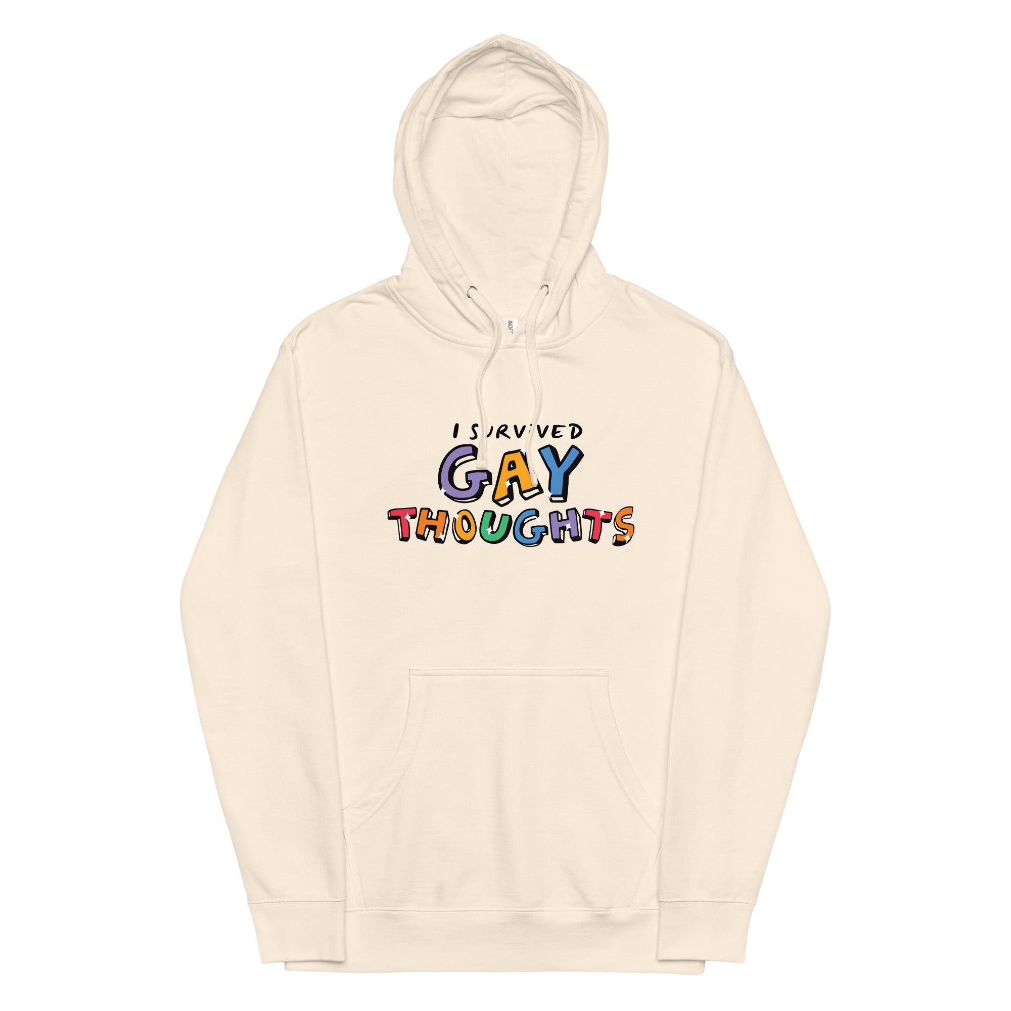 I Survived Gay Thoughts Unisex hoodie