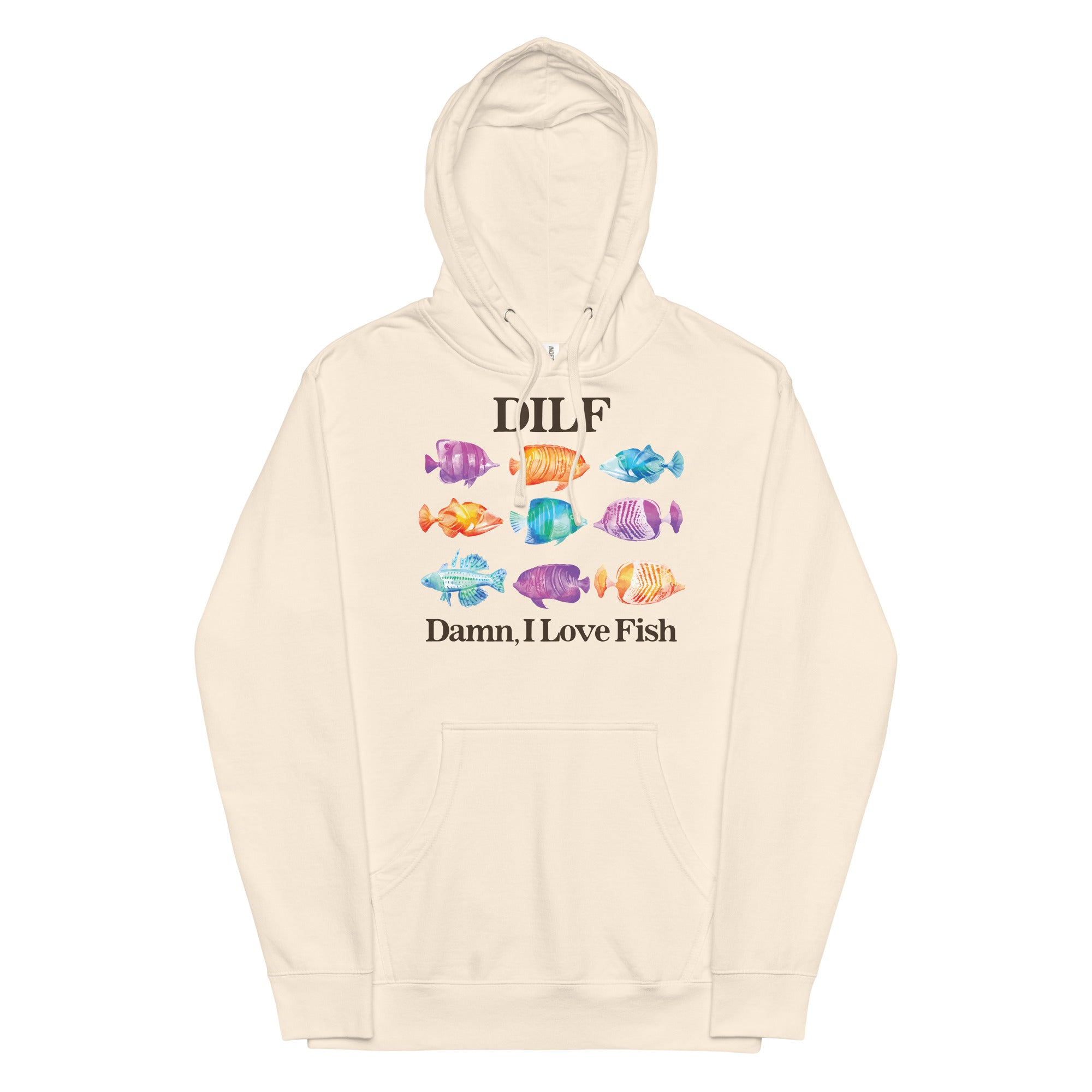 DILF Damn I Love Fish Unisex hoodie