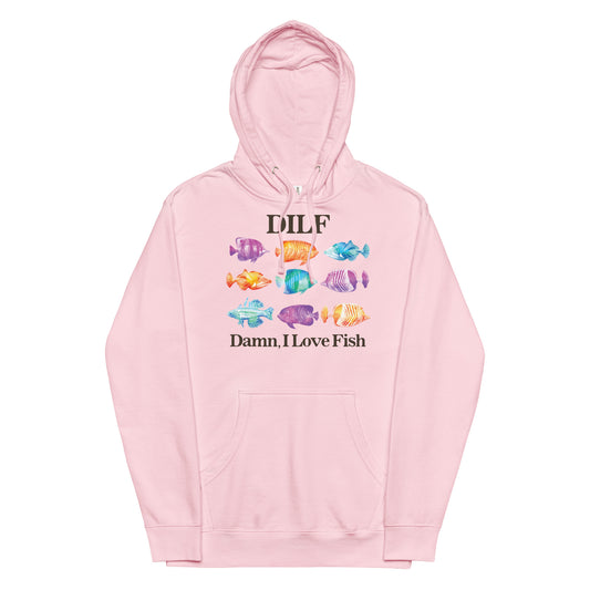 DILF Damn I Love Fish Unisex hoodie