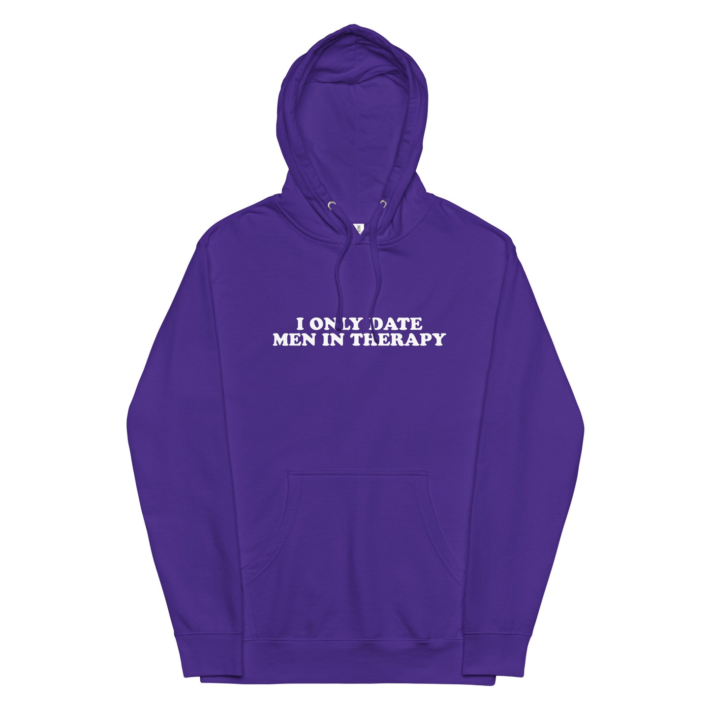 I Only Date Men in Therapy Unisex hoodie