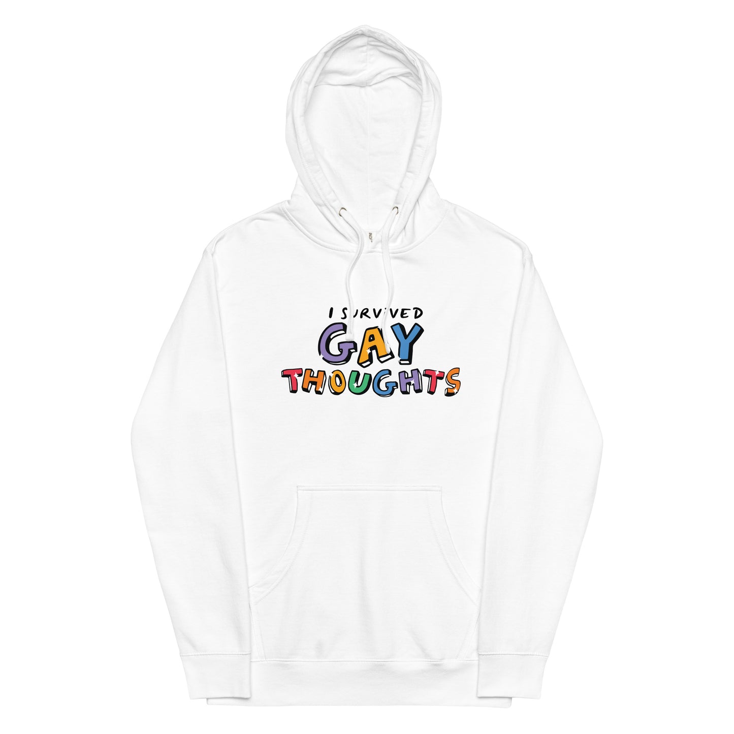 I Survived Gay Thoughts Unisex hoodie
