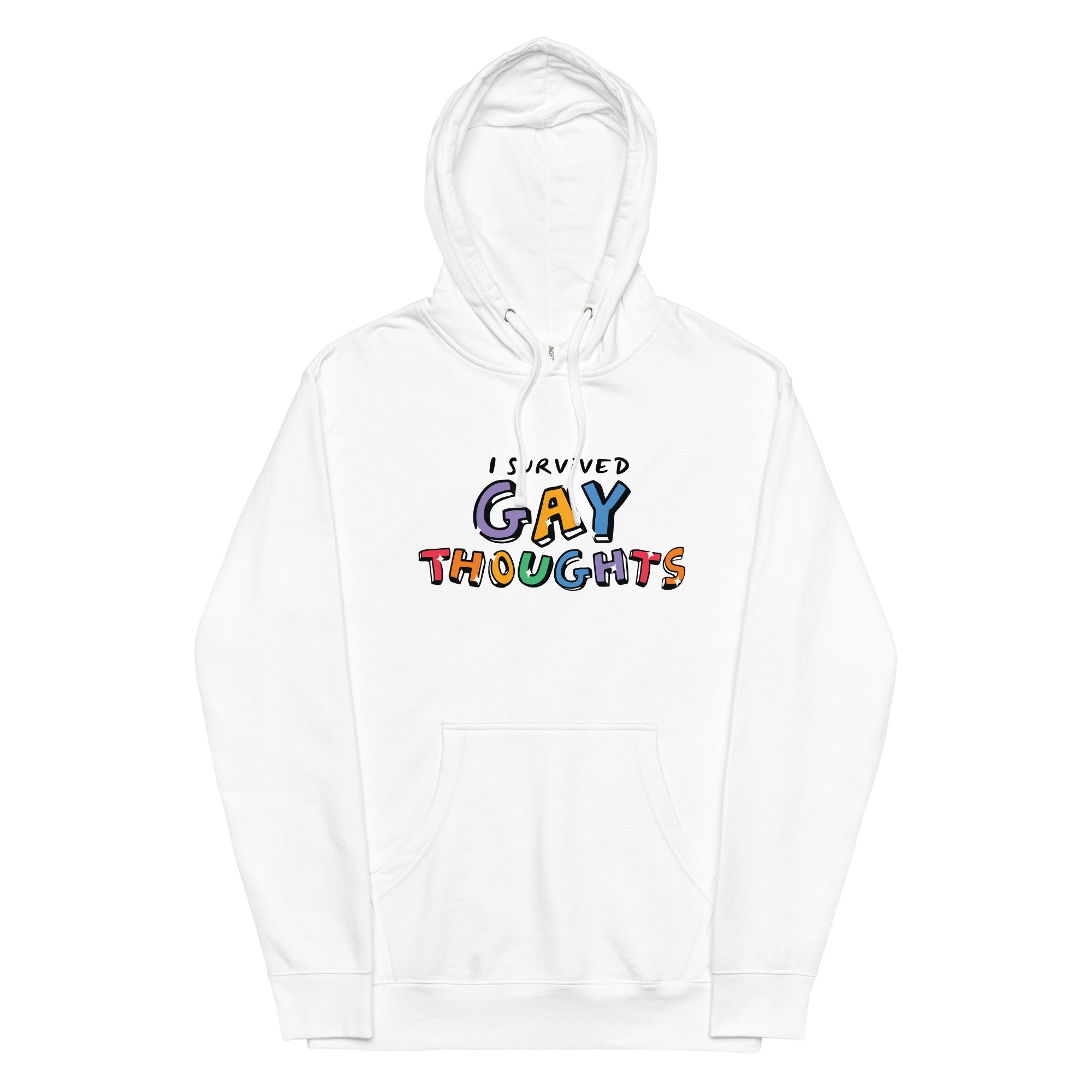 I Survived Gay Thoughts Unisex hoodie