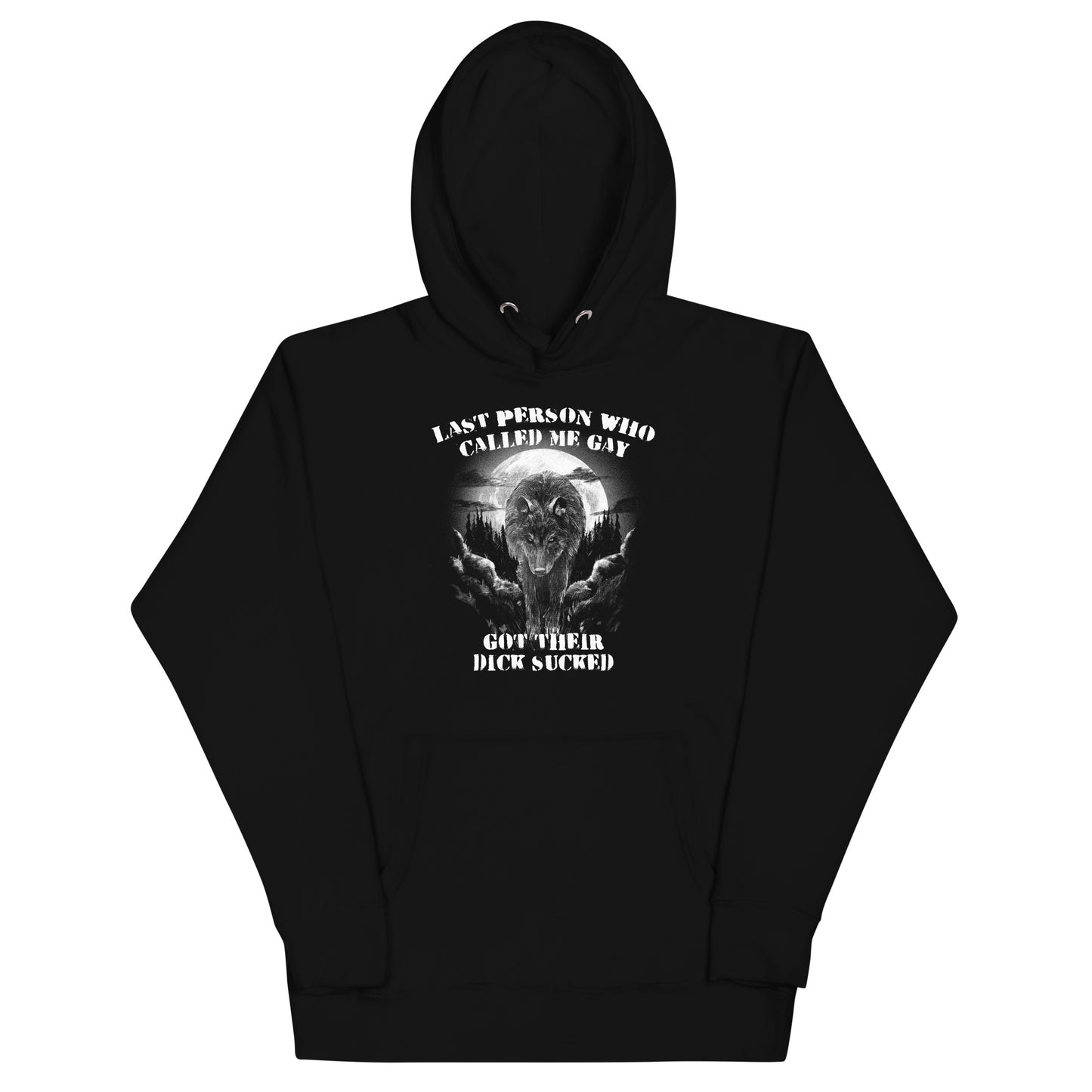 Last Person Who Called Me Gay Got Their Dick Sucked Unisex Hoodie