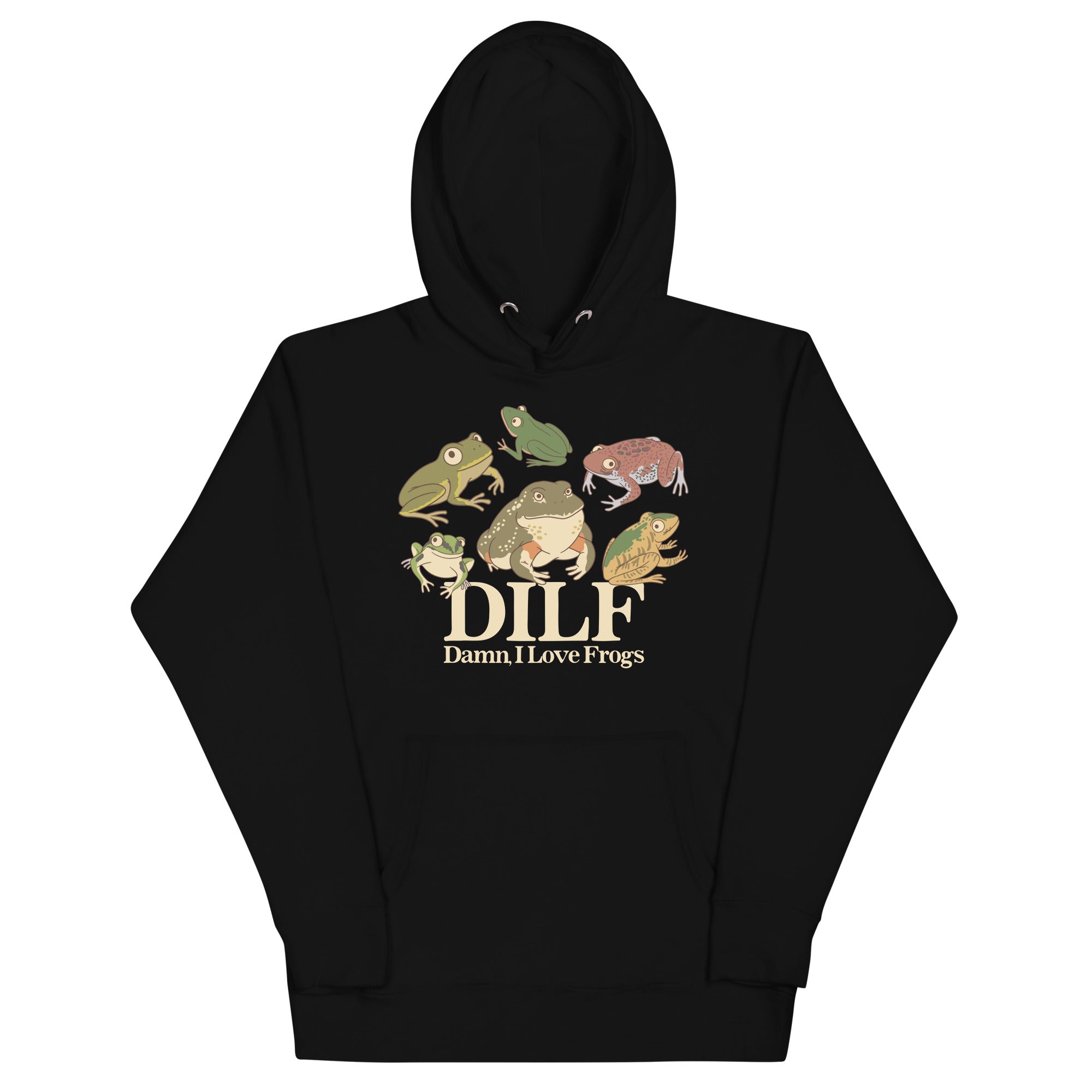 DILF (Damn, I Love Frogs) Unisex Hoodie