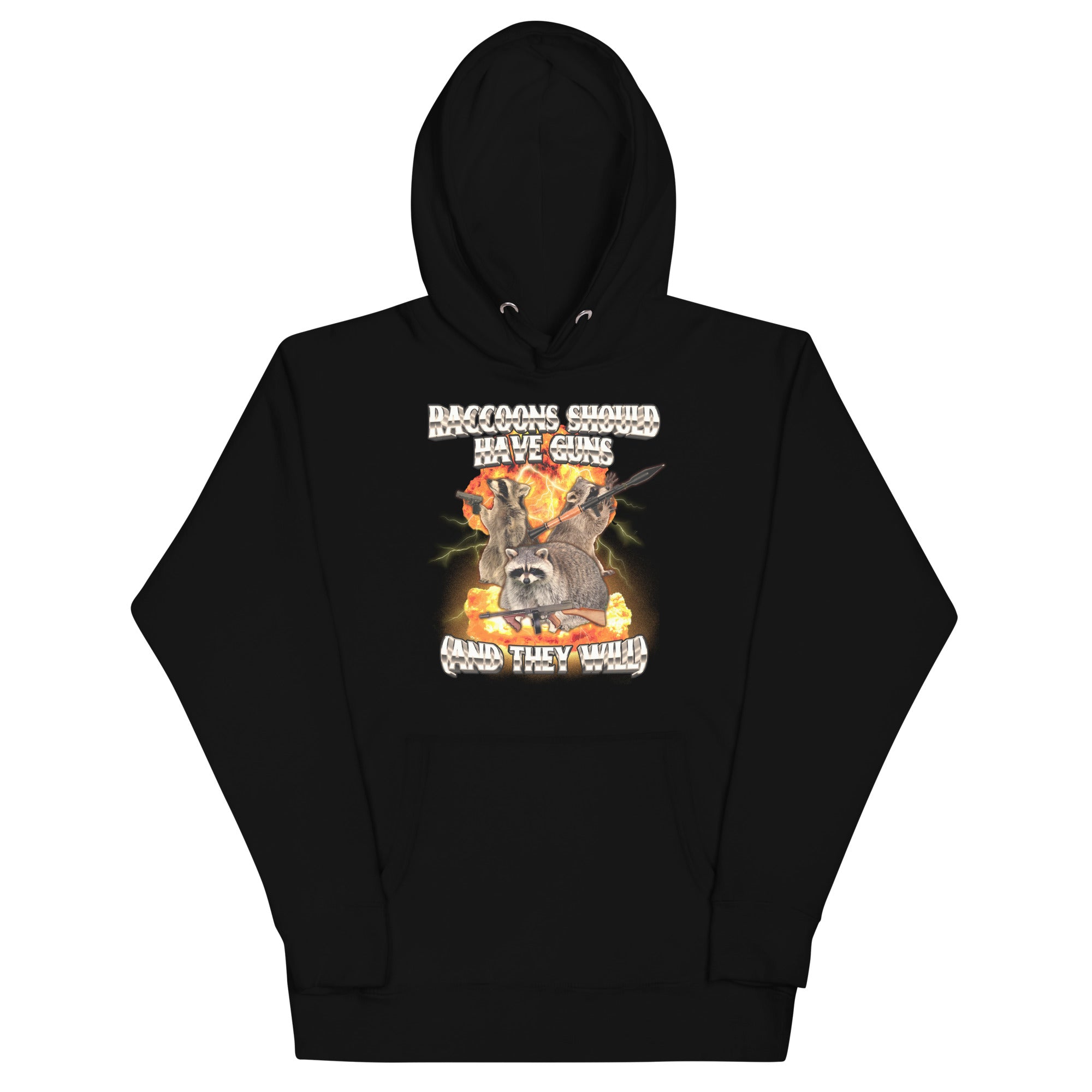 Raccoons Should Have Guns Unisex Hoodie