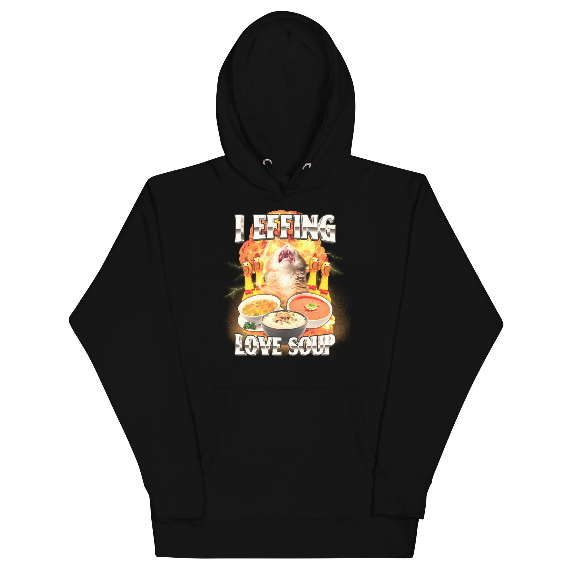 I Effing Love Soup (Clean) Unisex Hoodie