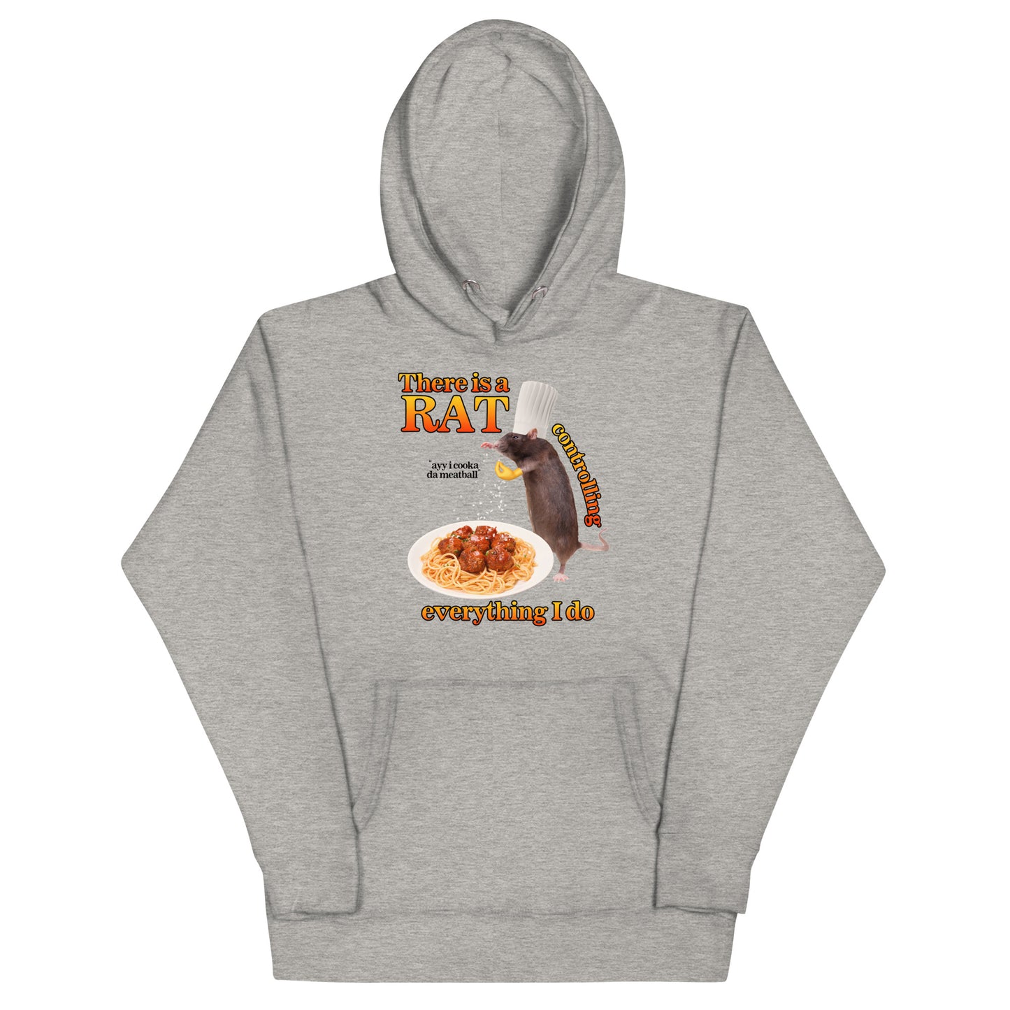 There Is A Rat Controlling Everything Unisex Hoodie