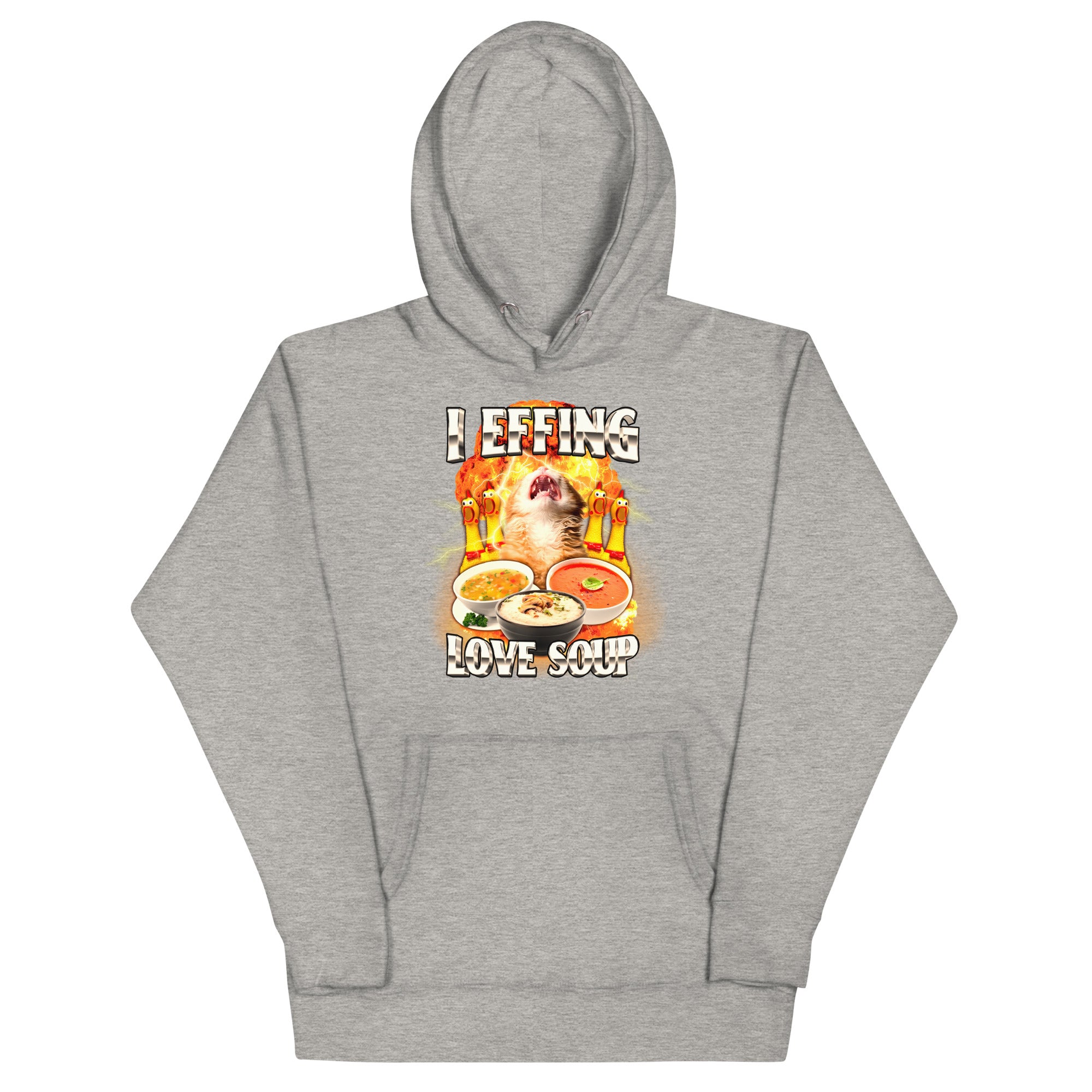 I Effing Love Soup (Clean) Unisex Hoodie