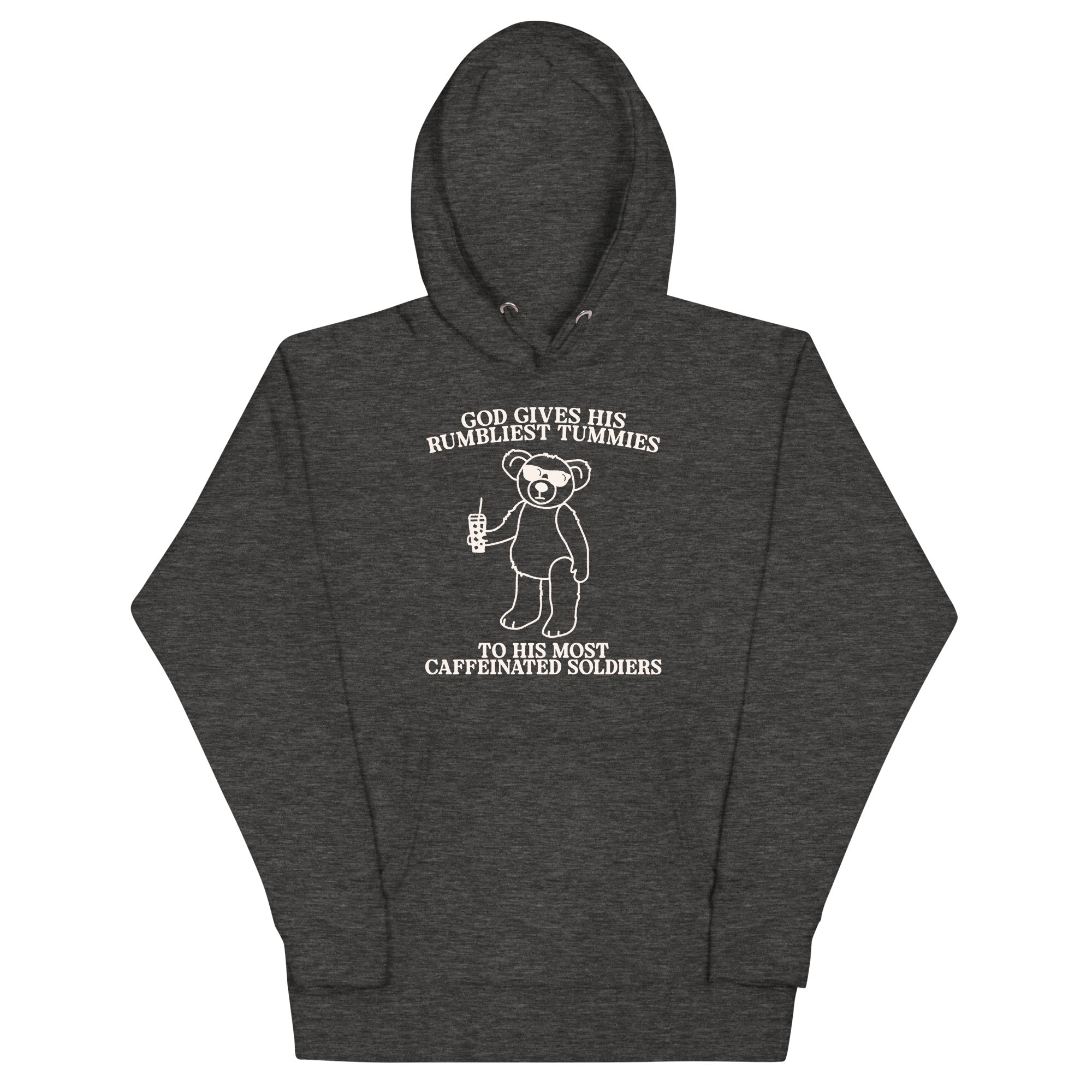 Rumbliest Tummies (Caffeinated Soldiers) Unisex Hoodie