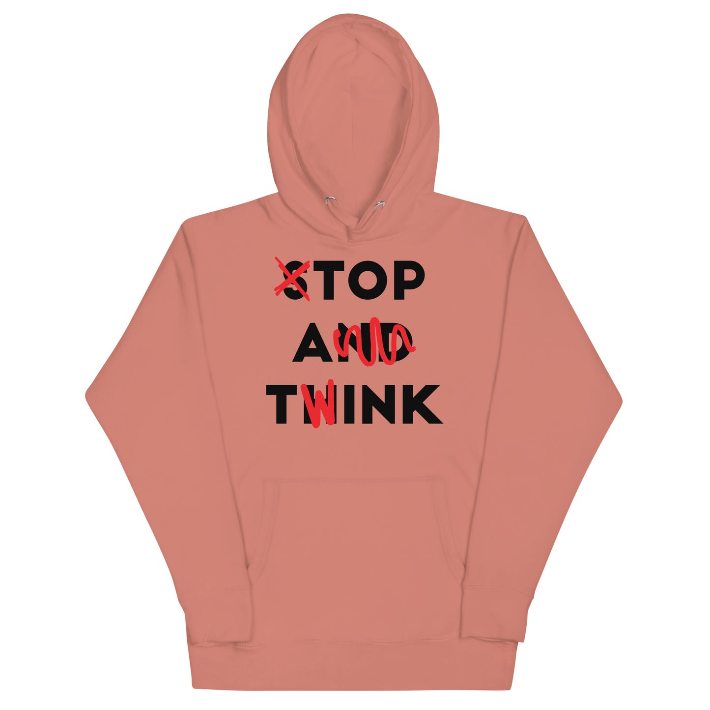 Top a Twink (Stop And Think) Unisex Hoodie