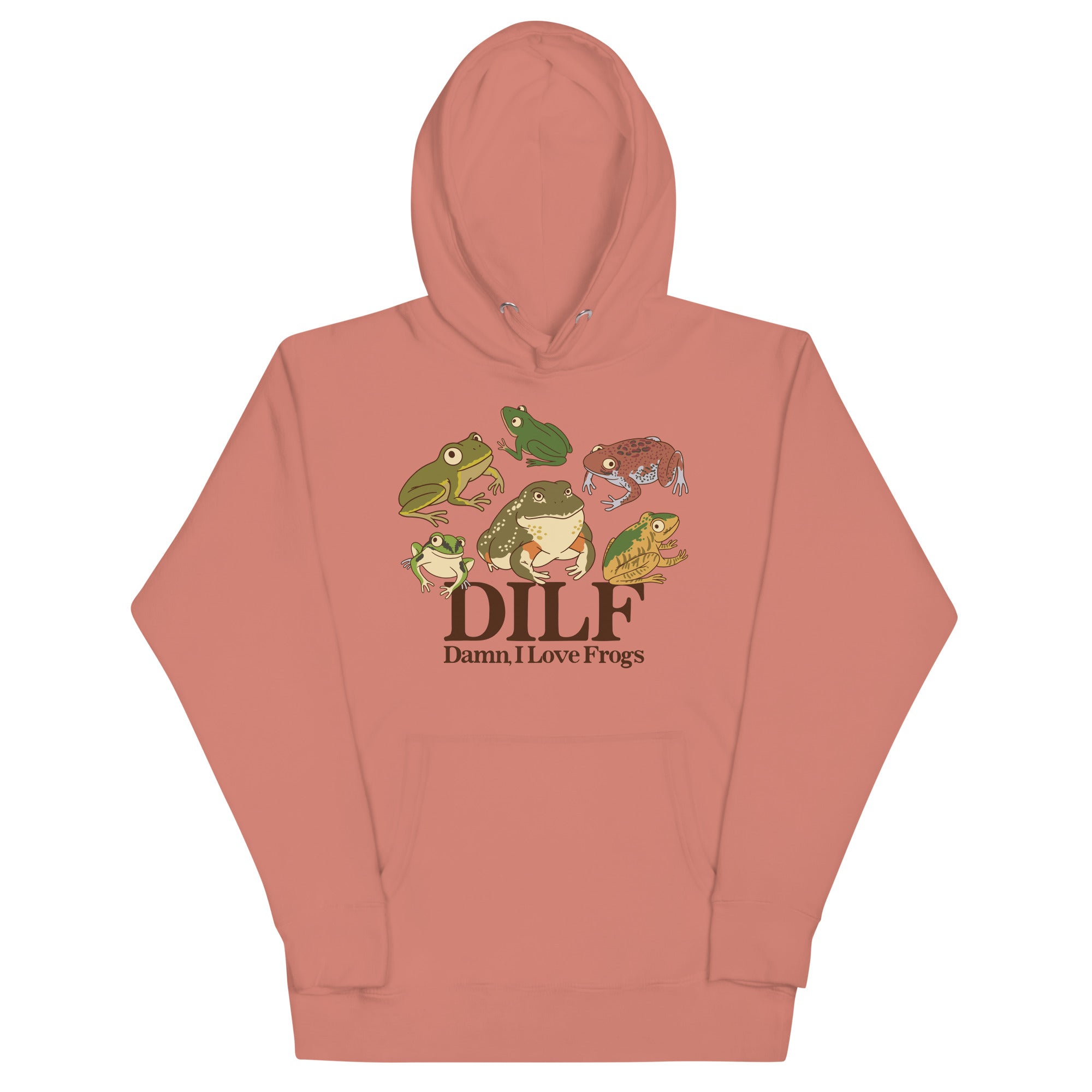 DILF (Damn, I Love Frogs) Unisex Hoodie