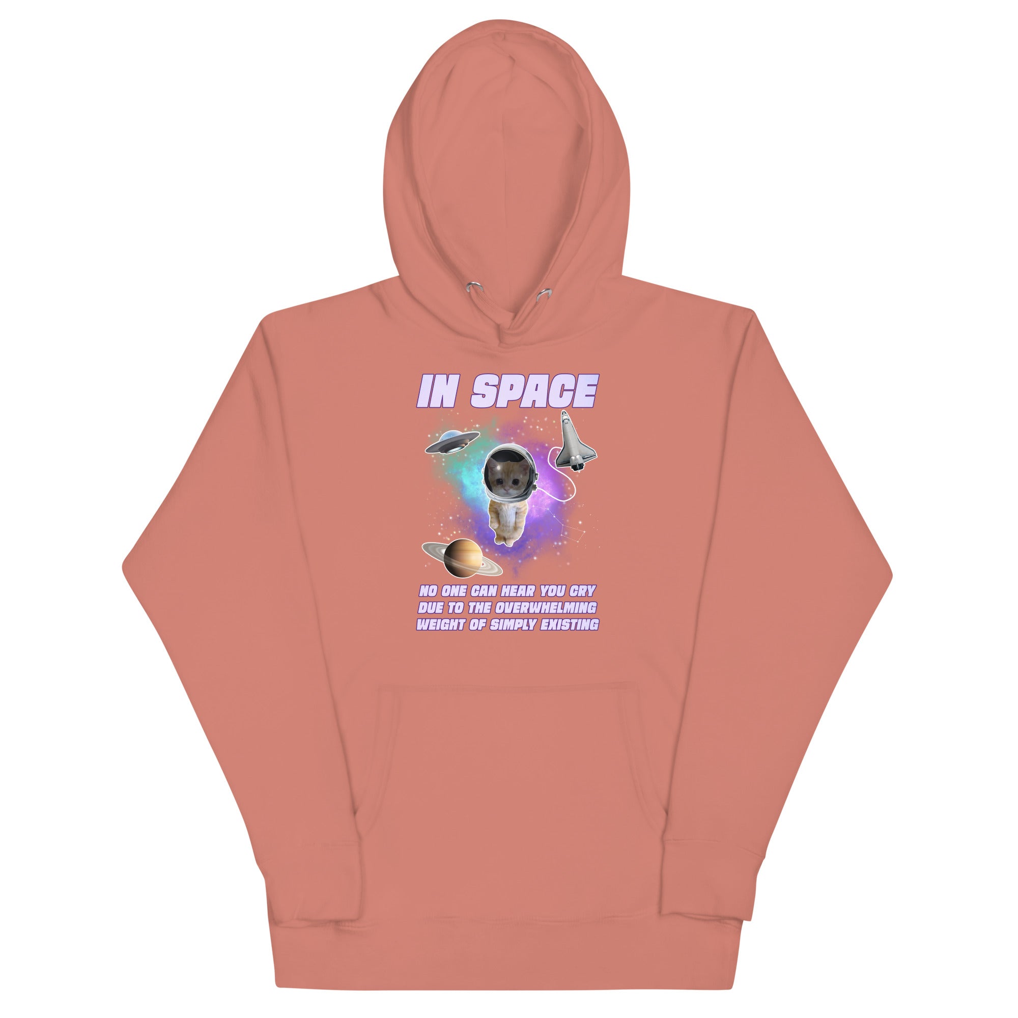 In Space No One Can Hear You Cry Unisex Hoodie