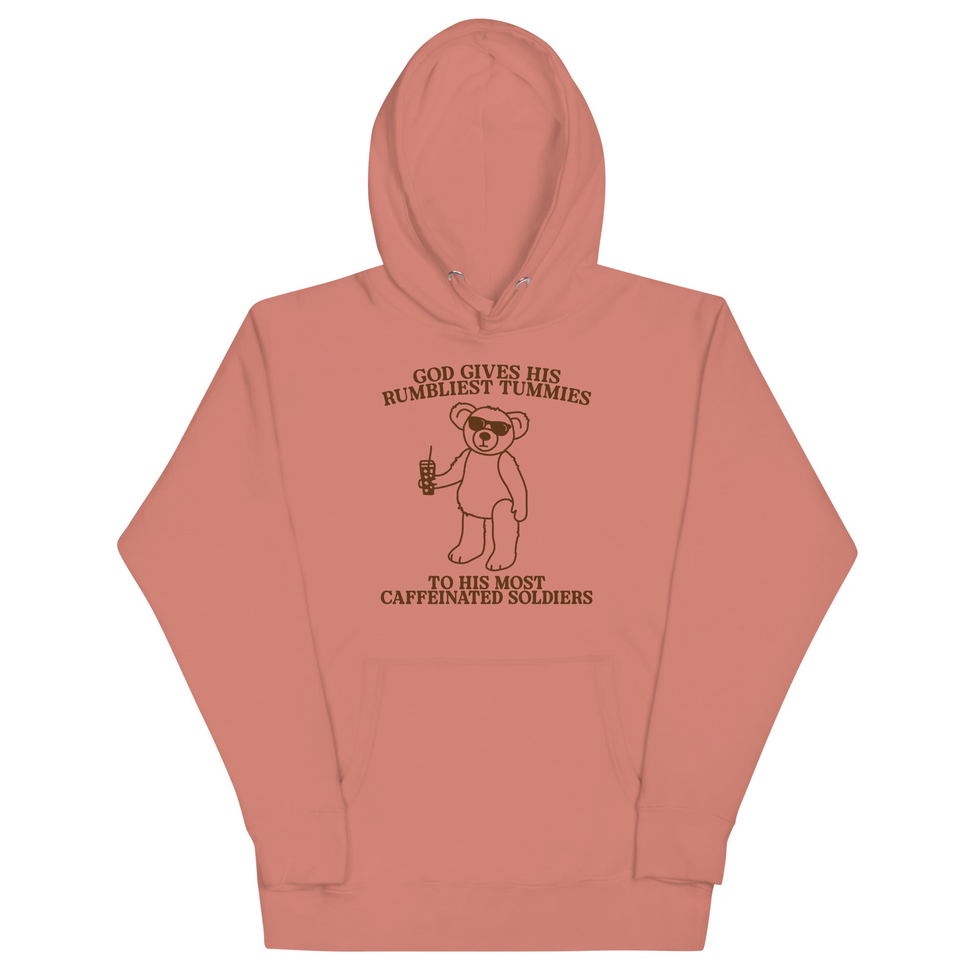 Rumbliest Tummies (Caffeinated Soldiers) Unisex Hoodie