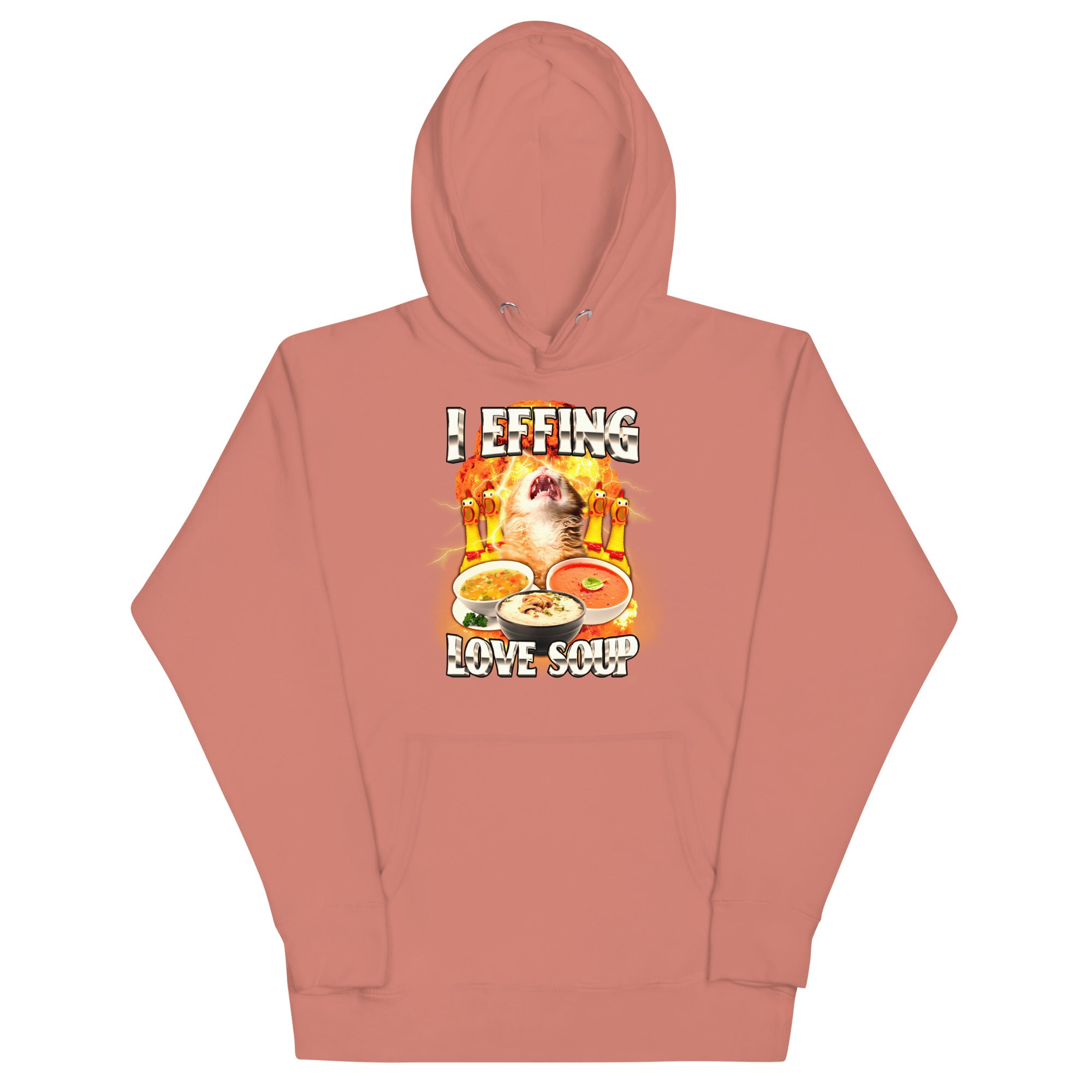 I Effing Love Soup (Clean) Unisex Hoodie