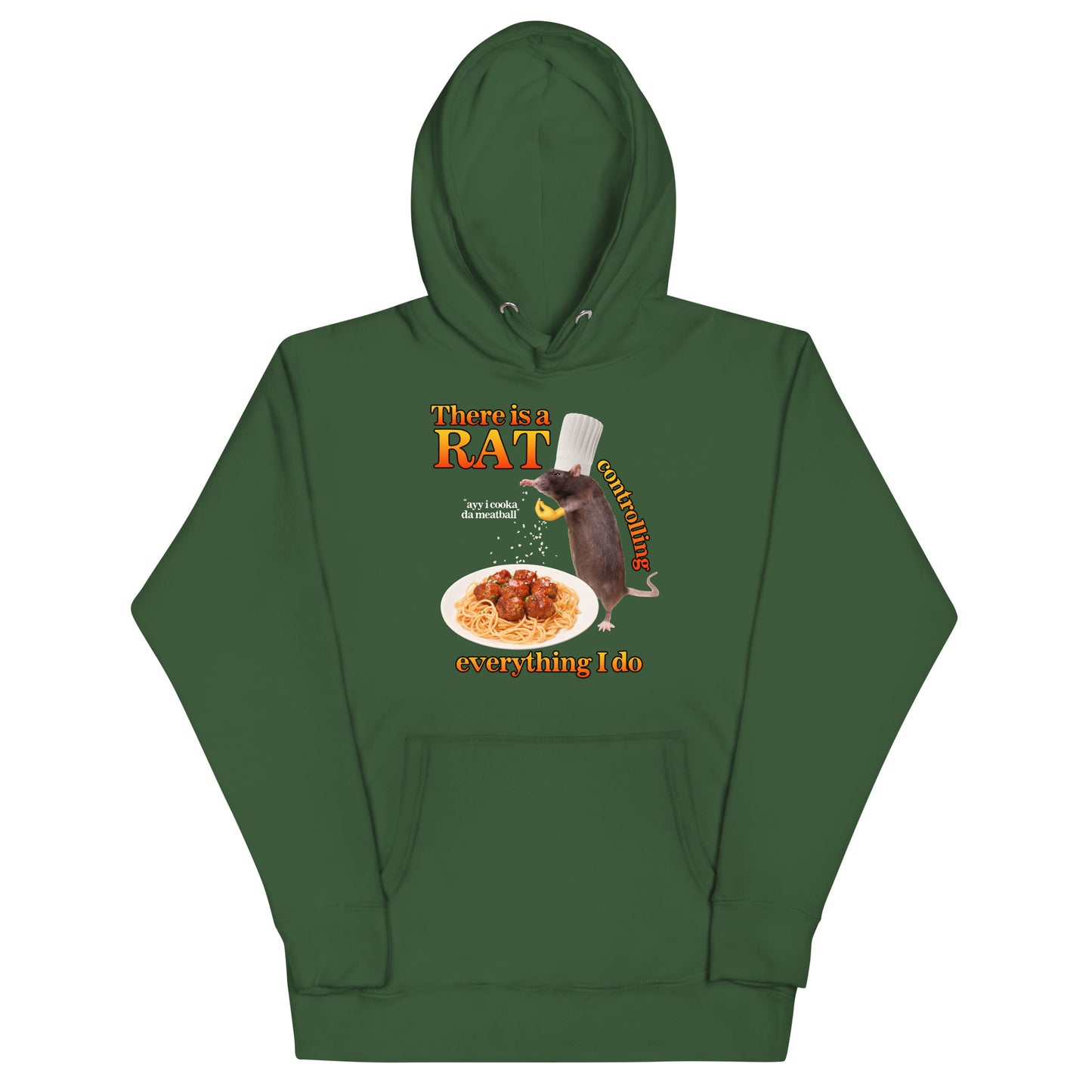 There Is A Rat Controlling Everything Unisex Hoodie