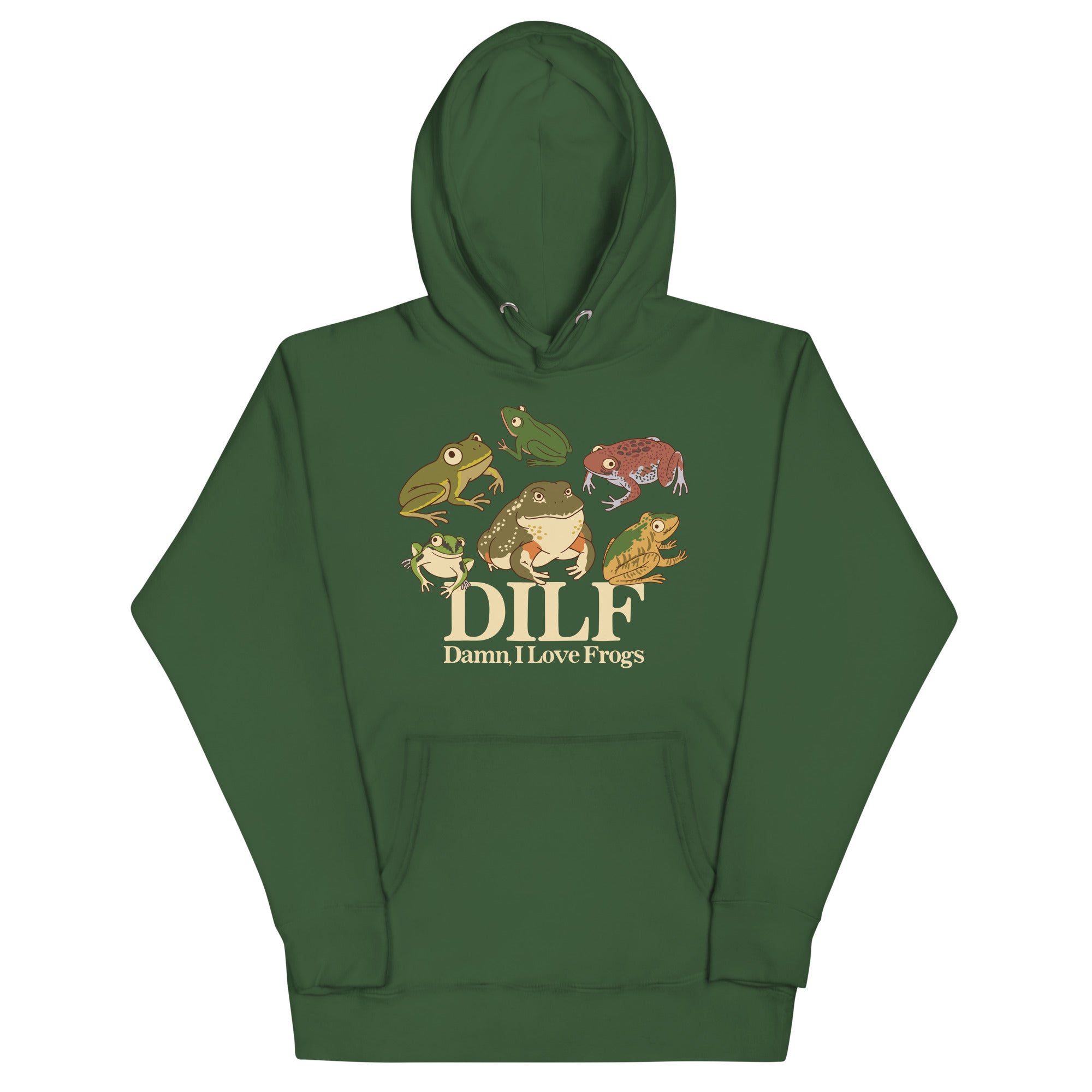 DILF (Damn, I Love Frogs) Unisex Hoodie