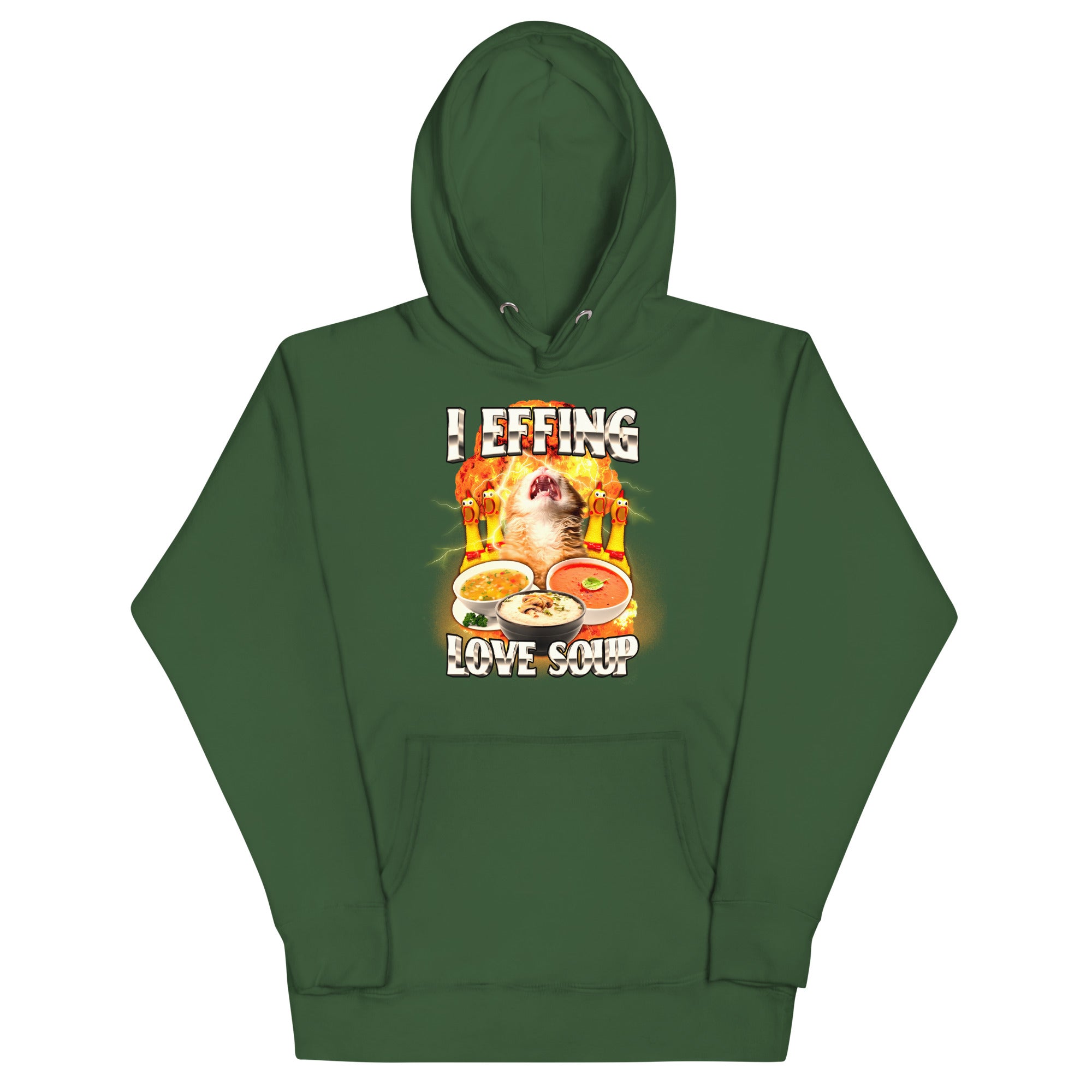 I Effing Love Soup (Clean) Unisex Hoodie