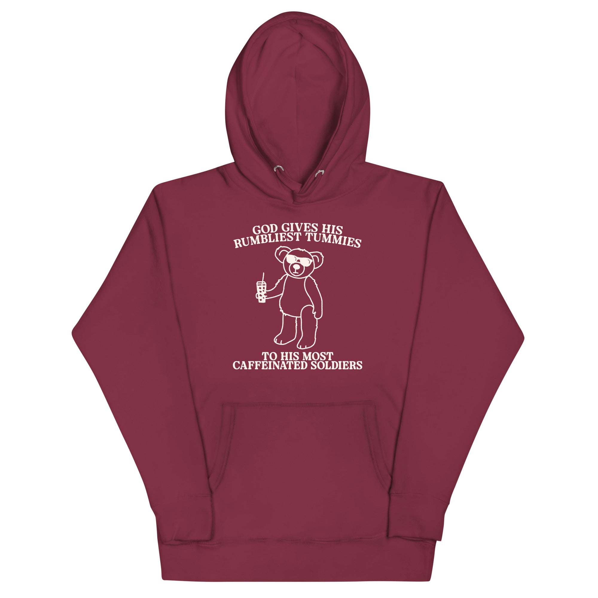 Rumbliest Tummies (Caffeinated Soldiers) Unisex Hoodie