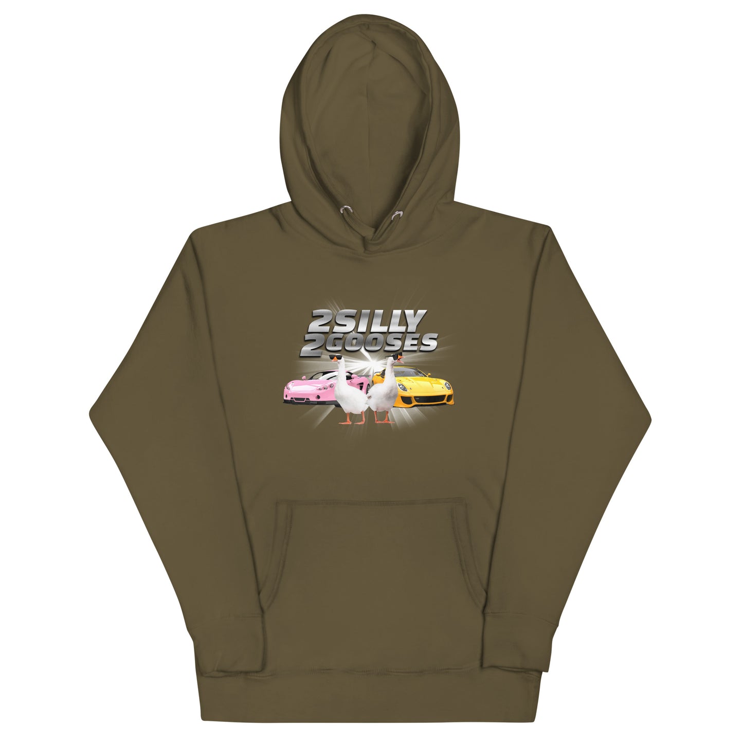 2 Silly 2 Gooses Unisex Hoodie