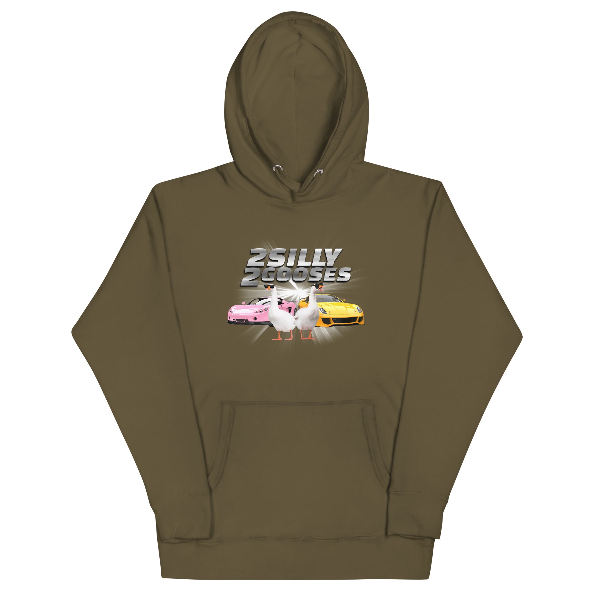 2 Silly 2 Gooses Unisex Hoodie