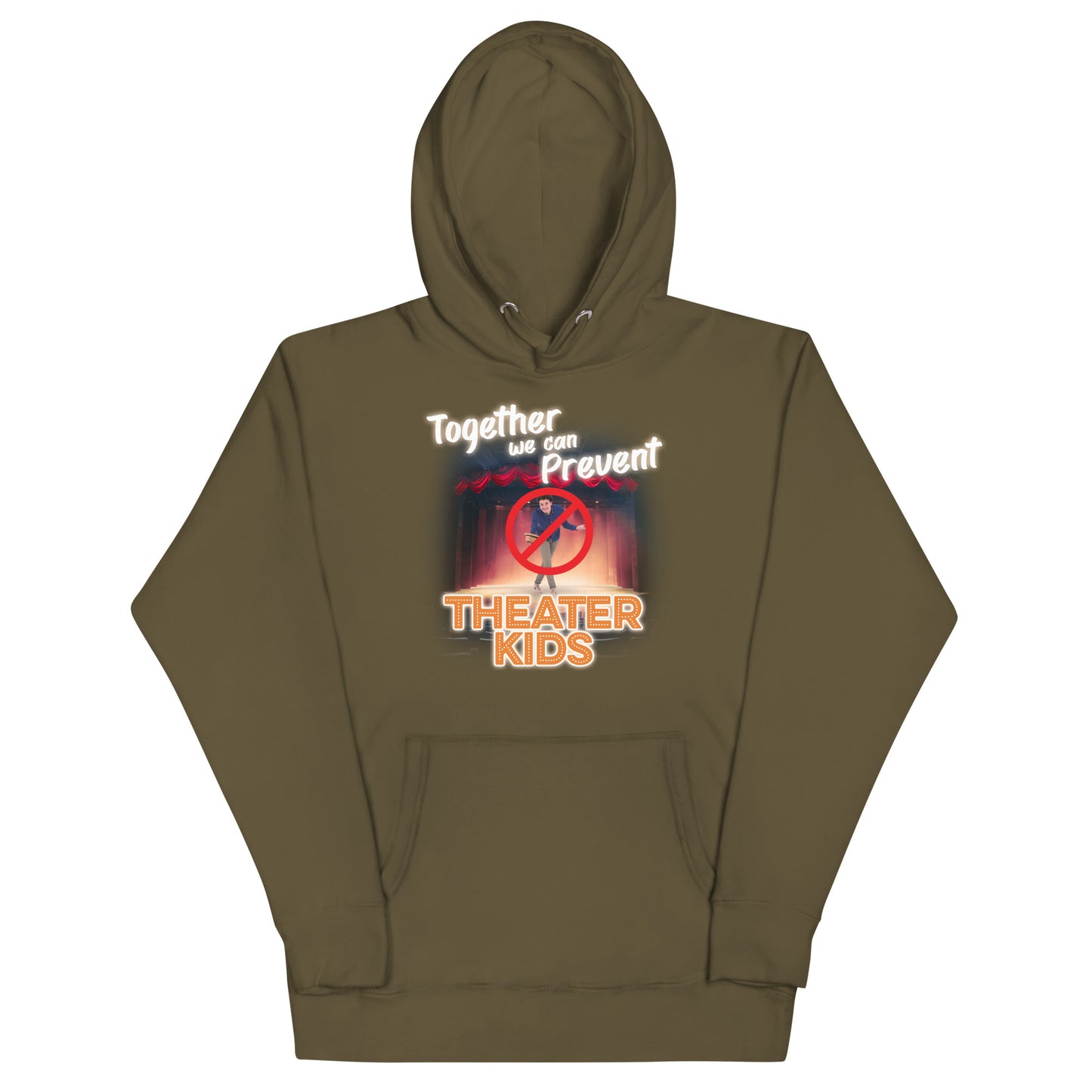 Together We Can Prevent Theater Kids Unisex Hoodie