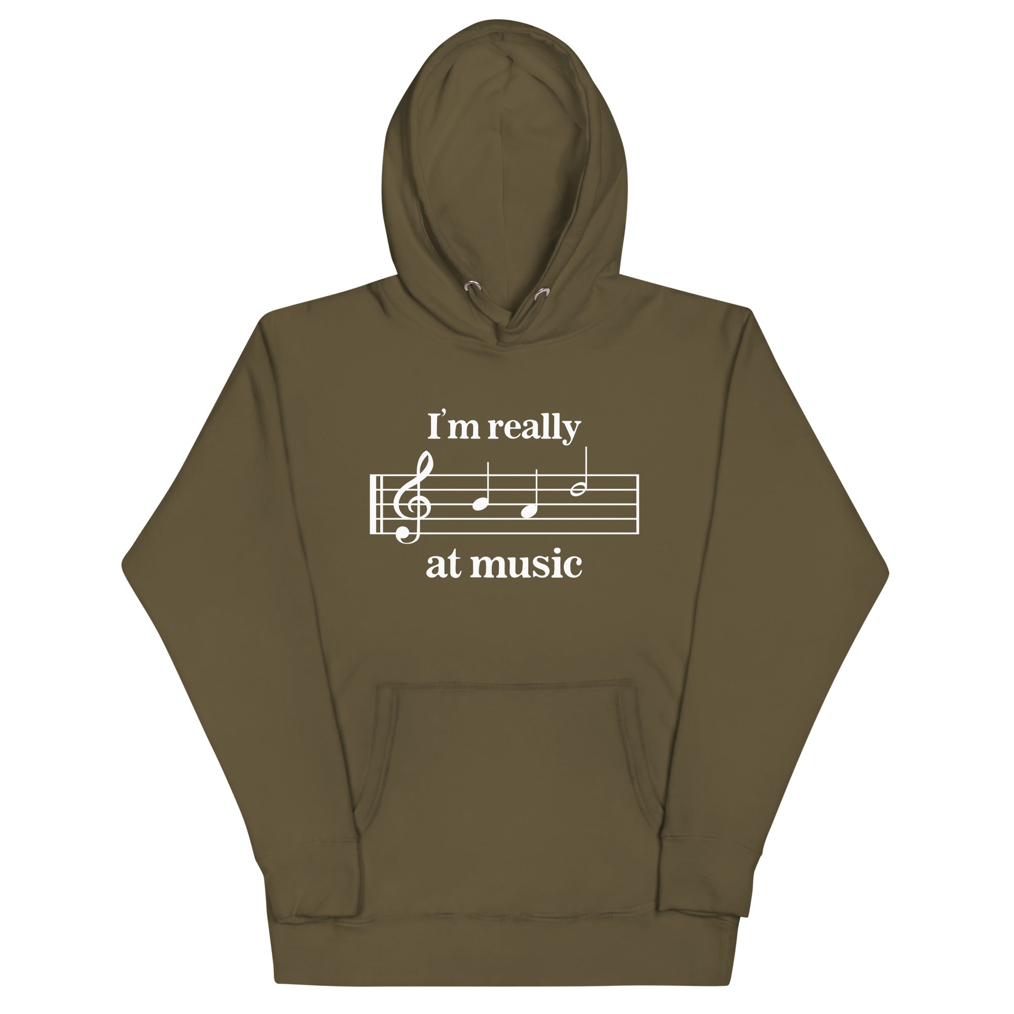 I'm Really Bad at Music Unisex Hoodie