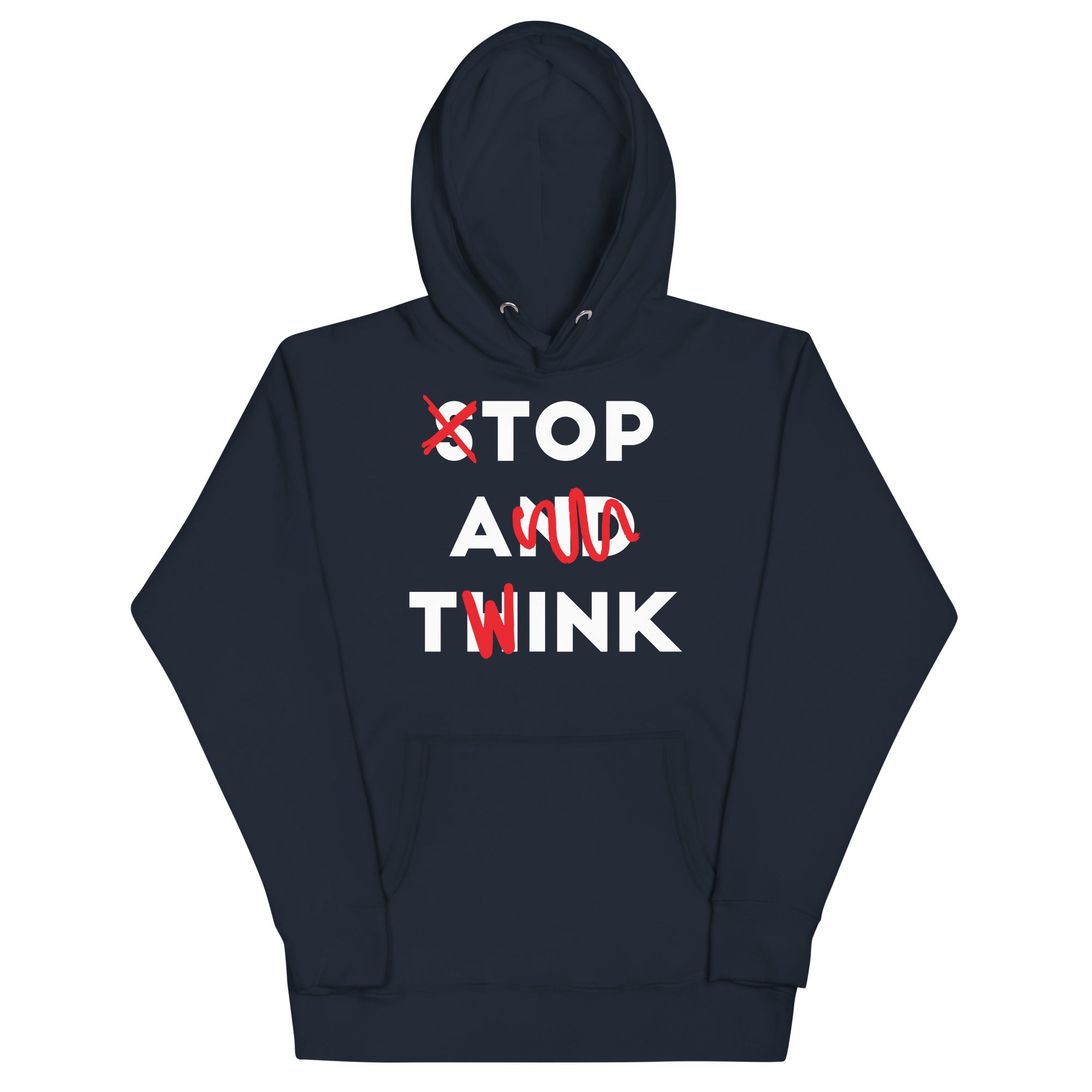 Top a Twink (Stop And Think) Unisex Hoodie