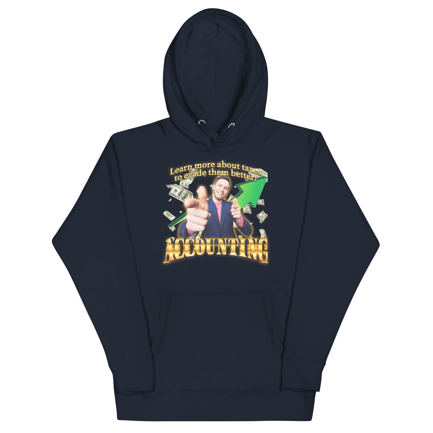Accounting (Evade Taxes) Unisex Hoodie