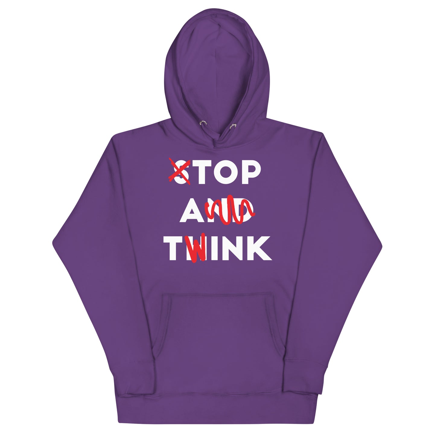 Top a Twink (Stop And Think) Unisex Hoodie