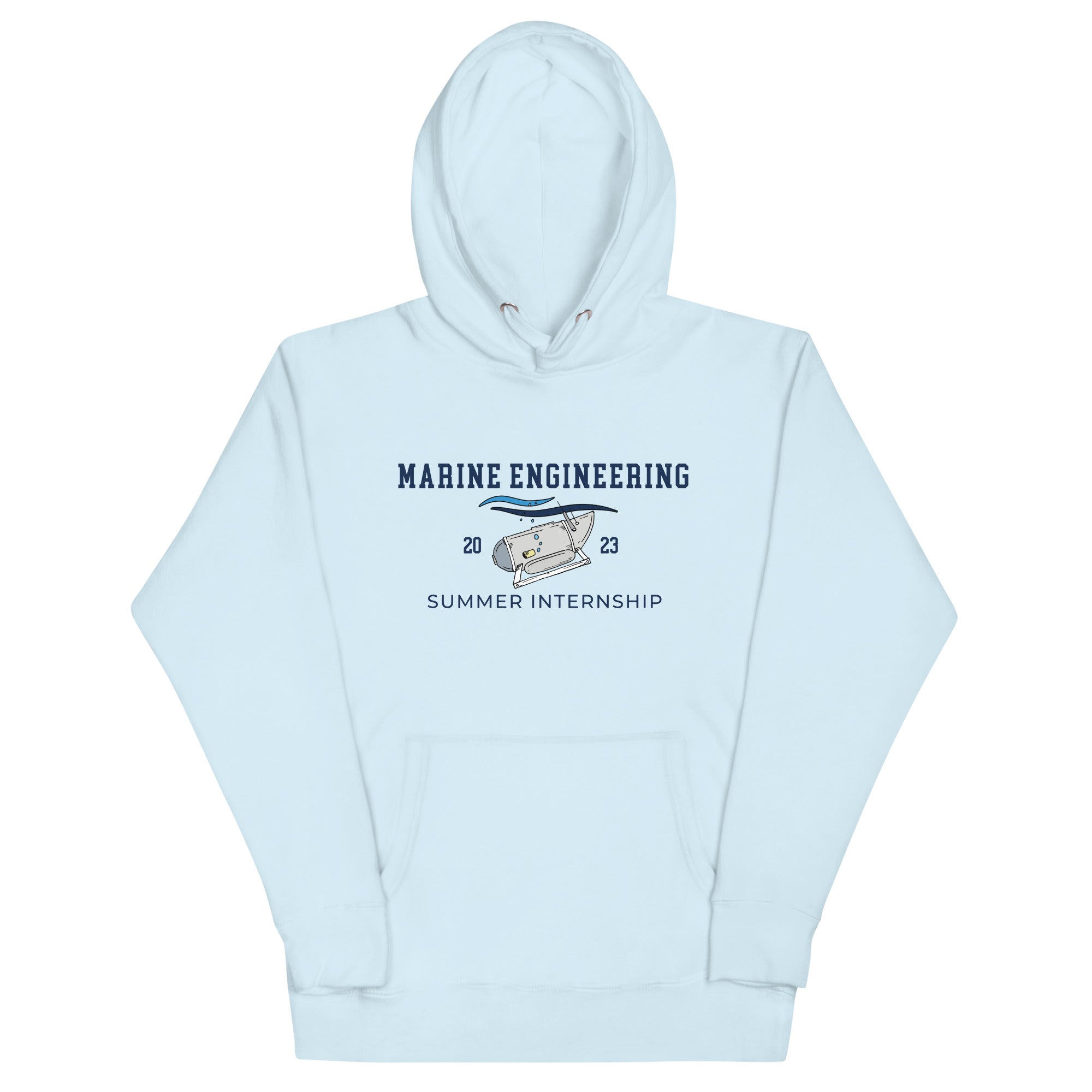 Marine Engineering Summer Internship Unisex Hoodie